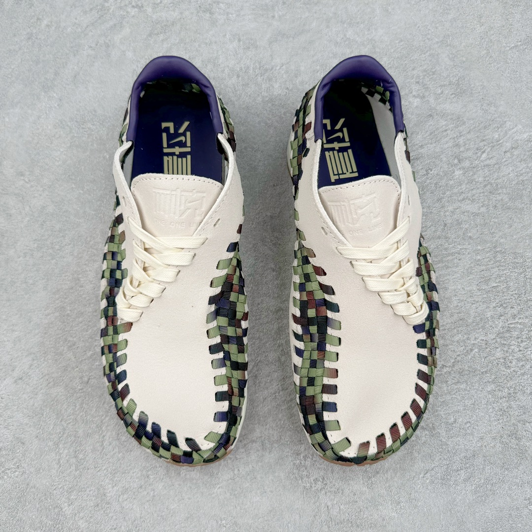 图片[2]-💰240 ＃C版纯原 NK Air Footscape Woven 足部编织系列低帮户外风休闲运动慢跑鞋 FV3615-191 NK Woven 编织设计一直是潮流圈玩家格外青睐的独特元素 依然还是那个熟悉的感觉，在阔别街头多年之后，它的再度回归，无疑为大家的潮流穿搭又将带来新的选择。舒适经典鞋款，耀眼回归。Footscape 选用加宽鞋头和鞋外侧鞋带，提供另类的自然畅动贴合度。不对称梭织细节具有双重功能，既可点缀柔软的麂皮鞋面，又可增添足部包覆感。内部配有超柔软泡棉中底和鞋跟 Nike Air 缓震设计。舒适脚感，让你一穿上就讚叹不已。SIZE：36 36.5 37.5 38 38.5 39 40 40.5 41 42 42.5 43 44 44.5 45 编码：Cby3936010-运动鞋