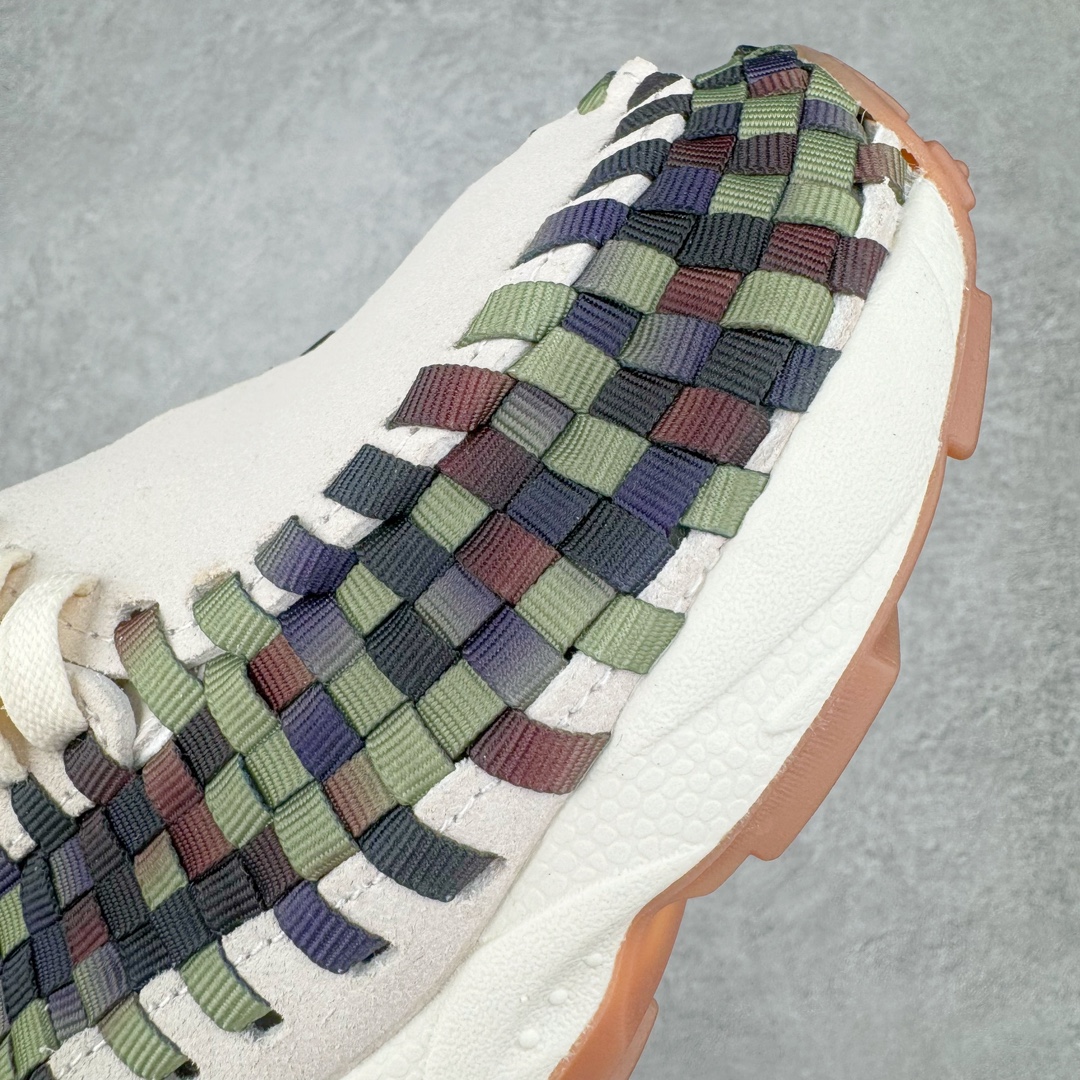 图片[19]-💰240 ＃C版纯原 NK Air Footscape Woven 足部编织系列低帮户外风休闲运动慢跑鞋 FV3615-191 NK Woven 编织设计一直是潮流圈玩家格外青睐的独特元素 依然还是那个熟悉的感觉，在阔别街头多年之后，它的再度回归，无疑为大家的潮流穿搭又将带来新的选择。舒适经典鞋款，耀眼回归。Footscape 选用加宽鞋头和鞋外侧鞋带，提供另类的自然畅动贴合度。不对称梭织细节具有双重功能，既可点缀柔软的麂皮鞋面，又可增添足部包覆感。内部配有超柔软泡棉中底和鞋跟 Nike Air 缓震设计。舒适脚感，让你一穿上就讚叹不已。SIZE：36 36.5 37.5 38 38.5 39 40 40.5 41 42 42.5 43 44 44.5 45 编码：Cby3936010-运动鞋