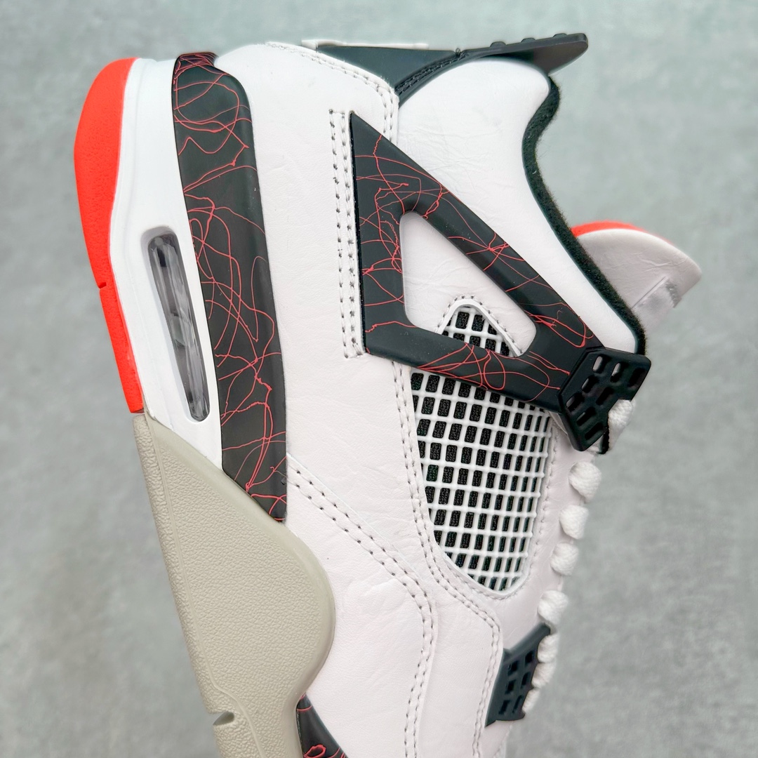 图片[6]-💰130 ＃CK福利特价‼Air Jordan AJ4 Retro 大厂出品 原纸板楦头开发 定制优质皮料 完美鞋型匹配公司货 正确TPU鞋舌锁扣 最新原厂底模 大底卡色咬花完美 鞋柜必备鞋款 终端现货供应 尺码：36 36.5 37.5 38 38.5 39 40 40.5 41 42 42.5 43 44 44.5 45 46 47.5 编码：by2936000-运动鞋