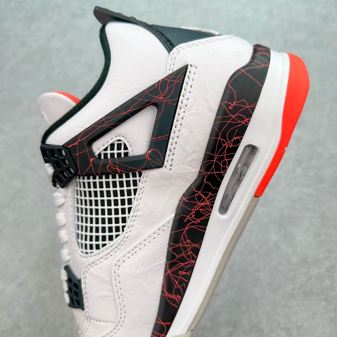 图片[7]-💰130 ＃CK福利特价‼Air Jordan AJ4 Retro 大厂出品 原纸板楦头开发 定制优质皮料 完美鞋型匹配公司货 正确TPU鞋舌锁扣 最新原厂底模 大底卡色咬花完美 鞋柜必备鞋款 终端现货供应 尺码：36 36.5 37.5 38 38.5 39 40 40.5 41 42 42.5 43 44 44.5 45 46 47.5 编码：by2936000-运动鞋