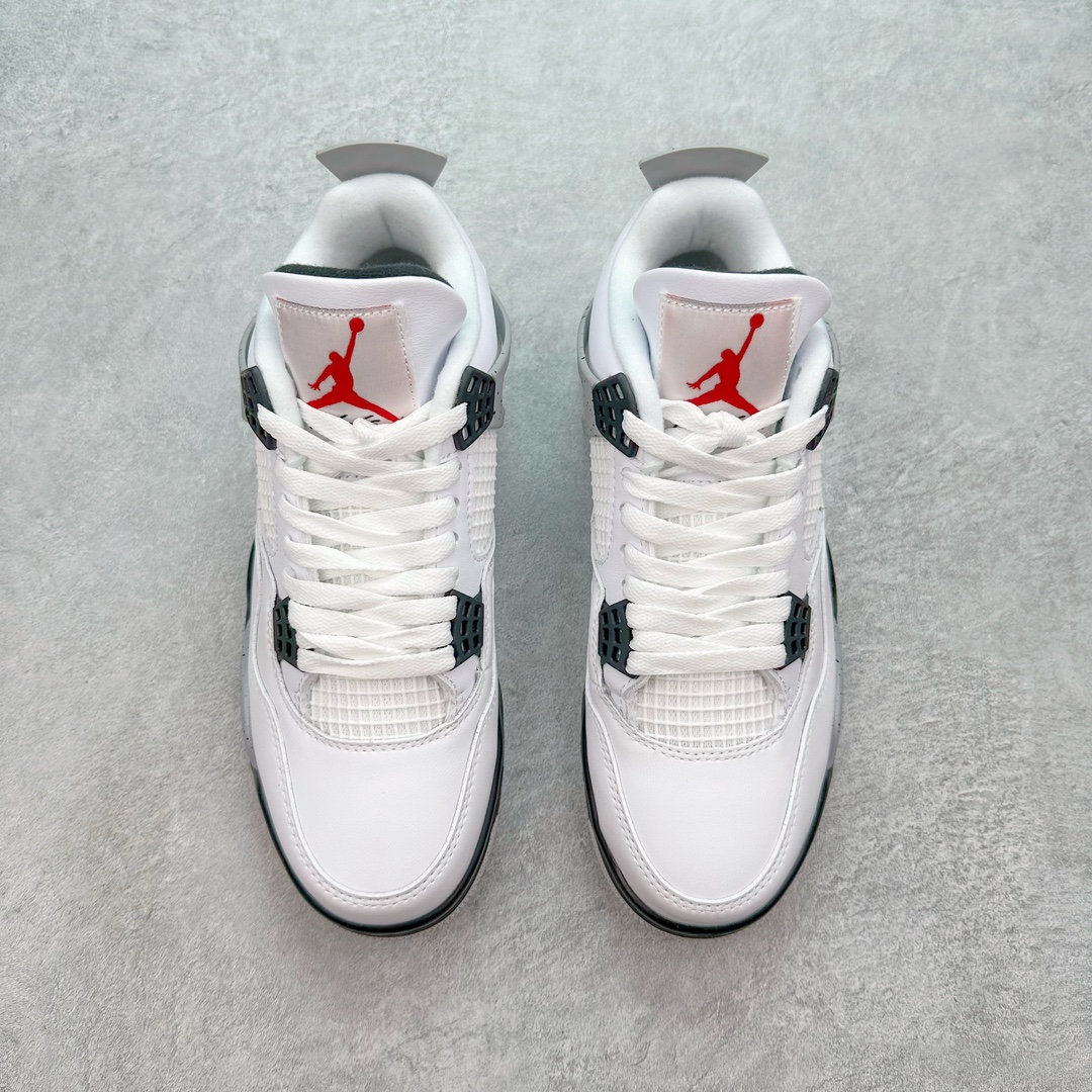 图片[2]-💰130 ＃CK福利特价‼Air Jordan AJ4 Retro 大厂出品 原纸板楦头开发 定制优质皮料 完美鞋型匹配公司货 正确TPU鞋舌锁扣 最新原厂底模 大底卡色咬花完美 鞋柜必备鞋款 终端现货供应 尺码：36 36.5 37.5 38 38.5 39 40 40.5 41 42 42.5 43 44 44.5 45 46 47.5 编码：by2936000-运动鞋