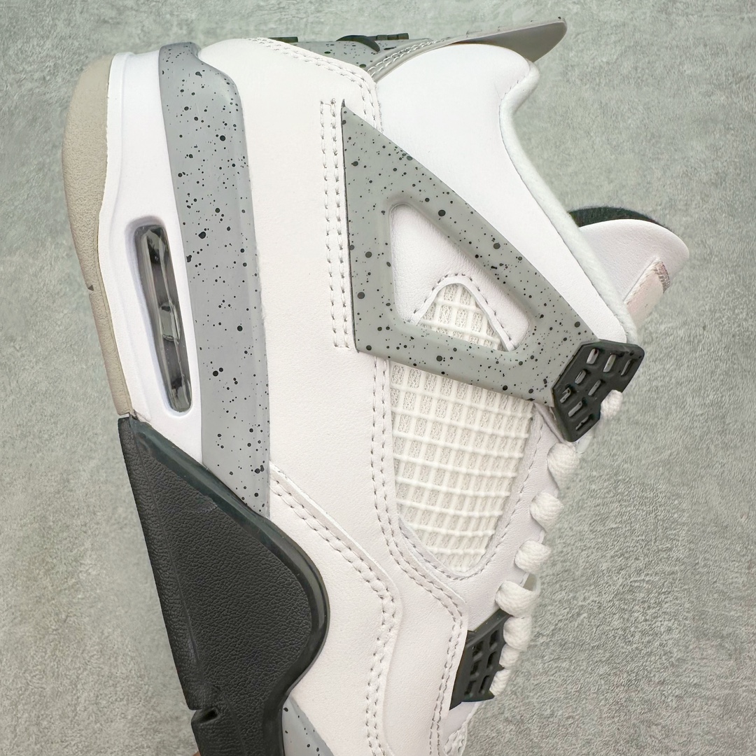 图片[6]-💰130 ＃CK福利特价‼Air Jordan AJ4 Retro 大厂出品 原纸板楦头开发 定制优质皮料 完美鞋型匹配公司货 正确TPU鞋舌锁扣 最新原厂底模 大底卡色咬花完美 鞋柜必备鞋款 终端现货供应 尺码：36 36.5 37.5 38 38.5 39 40 40.5 41 42 42.5 43 44 44.5 45 46 47.5 编码：by2936000-运动鞋