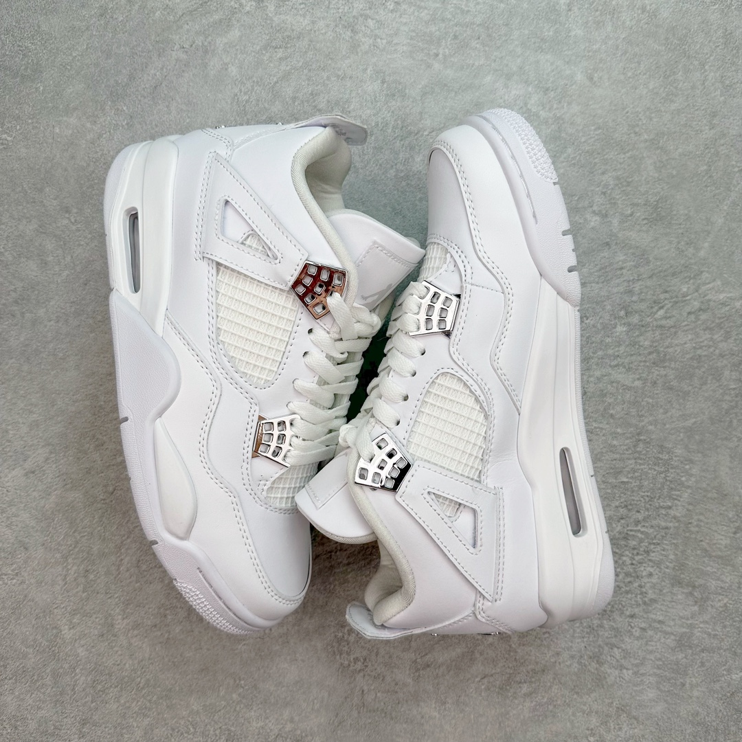 图片[3]-💰130 ＃CK福利特价‼Air Jordan AJ4 Retro 大厂出品 原纸板楦头开发 定制优质皮料 完美鞋型匹配公司货 正确TPU鞋舌锁扣 最新原厂底模 大底卡色咬花完美 鞋柜必备鞋款 终端现货供应 尺码：36 36.5 37.5 38 38.5 39 40 40.5 41 42 42.5 43 44 44.5 45 46 47.5 编码：by2936000-运动鞋