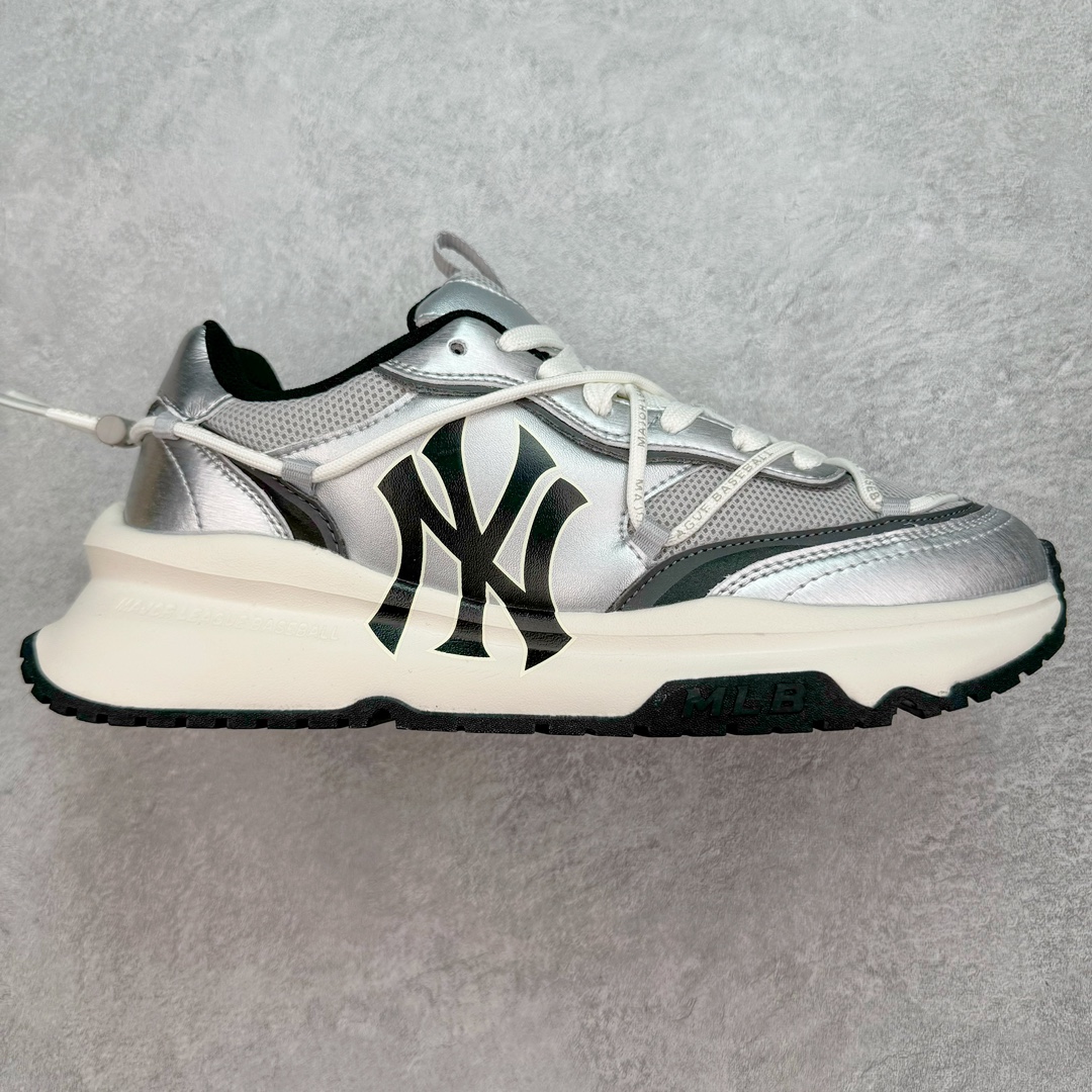 ＃DT纯原 MLB Chunky Runner 2024S 复古印花老爹鞋系列低帮轻量增高厚底百搭休闲运动慢跑鞋 Korea韩国联名NY美国榄球纽约洋基队限定 韩国代购专供 全套原楦原纸板原厂数据开发 正确中底拉帮中底网布细节 平台代购专供 左脚内置芯片 韩国代购吊牌标贴 独家一比一RB+MD组合大底 高频后跟小人Logo精准对位立体饱满 正确网布加超迁鞋面 转印中底走线紧密 转印Logo工艺表层防刮不掉色 尺码：35 36 36.5 37.5 38 38.5 39 40 40.5 41 42 42.5 43 44 45-选品中心