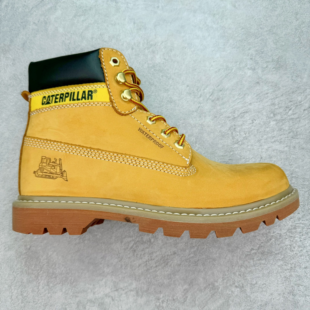 最新款天猫官方同步硬汉推土机CAT卡特 GORE-TEX户外休闲工装大黄靴防水鞋系列 广东全新工艺升级 全鞋真牛皮材料 大底到五金都是代工厂原材料制作 同原版固特异永不开胶工艺 好货不杀猪 首单质量严格把控 某宝代购最畅销的产品 全网独家首发 品质毋庸置疑 全套官网统一包装 今年冬季防寒户外专用 日常随意搭配 型男必备 尺码：39 40 41 42 43 44 （皮鞋码）-选品中心