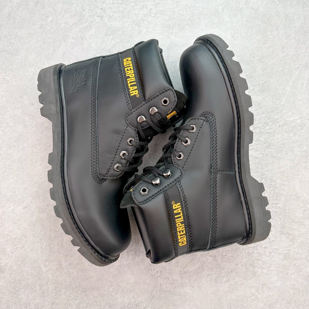 图片[3]-最新款天猫官方同步硬汉推土机CAT卡特 GORE-TEX户外休闲工装大黄靴防水鞋系列 广东全新工艺升级 全鞋真牛皮材料 大底到五金都是代工厂原材料制作 同原版固特异永不开胶工艺 好货不杀猪 首单质量严格把控 某宝代购最畅销的产品 全网独家首发 品质毋庸置疑 全套官网统一包装 今年冬季防寒户外专用 日常随意搭配 型男必备 尺码：39 40 41 42 43 44 （皮鞋码）-选品中心