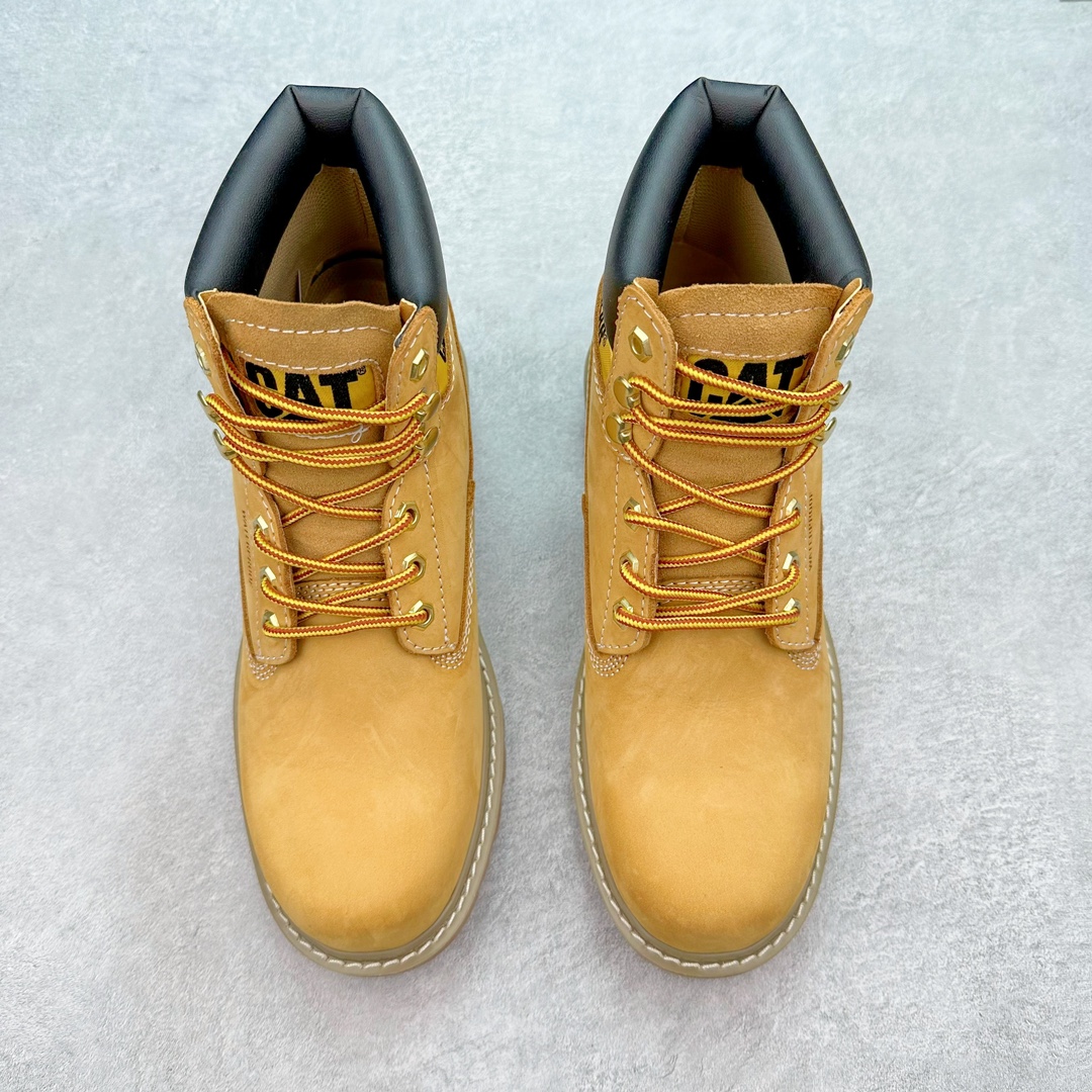 图片[2]-最新款天猫官方同步硬汉推土机CAT卡特 GORE-TEX户外休闲工装大黄靴防水鞋系列 广东全新工艺升级 全鞋真牛皮材料 大底到五金都是代工厂原材料制作 同原版固特异永不开胶工艺 好货不杀猪 首单质量严格把控 某宝代购最畅销的产品 全网独家首发 品质毋庸置疑 全套官网统一包装 今年冬季防寒户外专用 日常随意搭配 型男必备 尺码：39 40 41 42 43 44 （皮鞋码）-选品中心