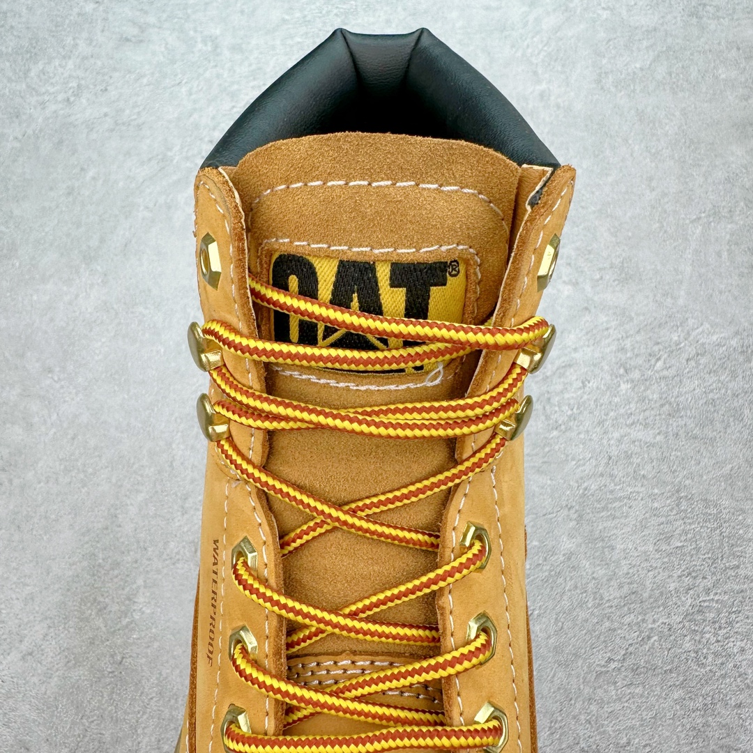 图片[5]-最新款天猫官方同步硬汉推土机CAT卡特 GORE-TEX户外休闲工装大黄靴防水鞋系列 广东全新工艺升级 全鞋真牛皮材料 大底到五金都是代工厂原材料制作 同原版固特异永不开胶工艺 好货不杀猪 首单质量严格把控 某宝代购最畅销的产品 全网独家首发 品质毋庸置疑 全套官网统一包装 今年冬季防寒户外专用 日常随意搭配 型男必备 尺码：39 40 41 42 43 44 （皮鞋码）-选品中心