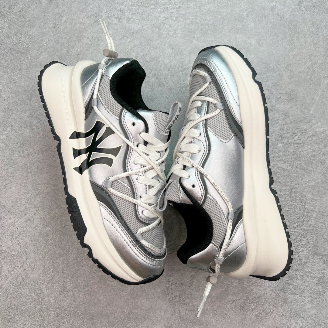 图片[3]-＃DT纯原 MLB Chunky Runner 2024S 复古印花老爹鞋系列低帮轻量增高厚底百搭休闲运动慢跑鞋 Korea韩国联名NY美国榄球纽约洋基队限定 韩国代购专供 全套原楦原纸板原厂数据开发 正确中底拉帮中底网布细节 平台代购专供 左脚内置芯片 韩国代购吊牌标贴 独家一比一RB+MD组合大底 高频后跟小人Logo精准对位立体饱满 正确网布加超迁鞋面 转印中底走线紧密 转印Logo工艺表层防刮不掉色 尺码：35 36 36.5 37.5 38 38.5 39 40 40.5 41 42 42.5 43 44 45-选品中心