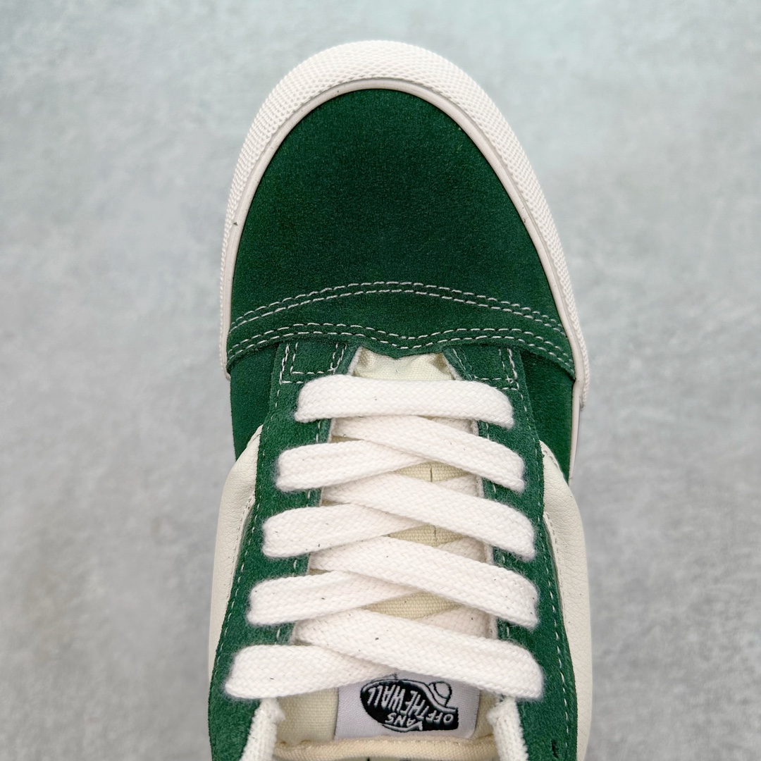 图片[4]-💰130 Vans Knu-Skool 绿白面包鞋n高街美式复古休闲帆布滑板鞋n肥胖版立体大LOGO 原版全皮猪八面料  尺码：35 36 36.5 37 38 38.5 39 40 40.5 41 42 42.5 43 44 45 编码：by2936000-运动鞋