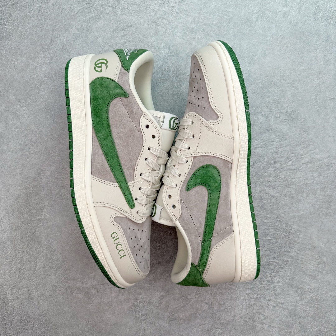 图片[3]-TS x Air Jordan AJ1 Low 倒钩低帮联名定制配色 LX1988-106 原厂内置气垫魔块 A模大底 头层小牛皮 鞋舌AJ原厂专用牛津布+AJ专用反口珍珠布+原厂无杂质高弹内里海棉+特殊封边弹力鞋带 尺码：36 36.5 37.5 38 38.5 39 40 40.5 41 42 42.5 43 44 44.5 45 46 47.5-选品中心