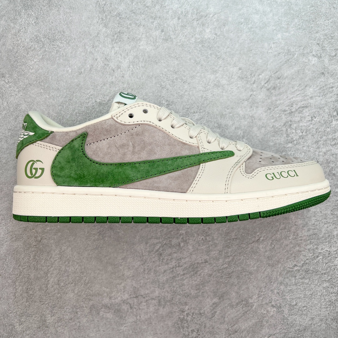 TS x Air Jordan AJ1 Low 倒钩低帮联名定制配色 LX1988-106 原厂内置气垫魔块 A模大底 头层小牛皮 鞋舌AJ原厂专用牛津布+AJ专用反口珍珠布+原厂无杂质高弹内里海棉+特殊封边弹力鞋带 尺码：36 36.5 37.5 38 38.5 39 40 40.5 41 42 42.5 43 44 44.5 45 46 47.5-选品中心