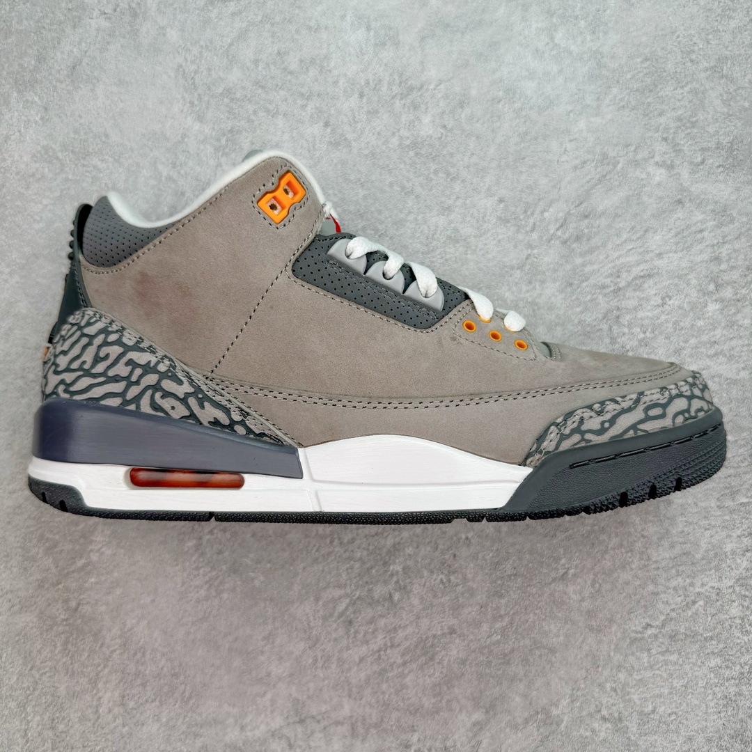 💰140 ＃FQ福利特价‼Air Jordan AJ3 Retro 酷灰 CT8532-012 口碑大厂出品 原纸板楦头开发 定制优质皮料 完美鞋型匹配公司货 正确TPU鞋舌锁扣 最新原厂底模 大底卡色咬花完美 鞋柜必备鞋款 终端现货供应 尺码：36 36.5 37.5 38 38.5 39 40 40.5 41 42 42.5 43 44 44.5 45 46 47.5 编码：by2936010-运动鞋