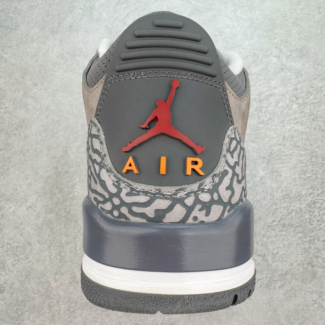 图片[8]-💰140 ＃FQ福利特价‼Air Jordan AJ3 Retro 酷灰 CT8532-012 口碑大厂出品 原纸板楦头开发 定制优质皮料 完美鞋型匹配公司货 正确TPU鞋舌锁扣 最新原厂底模 大底卡色咬花完美 鞋柜必备鞋款 终端现货供应 尺码：36 36.5 37.5 38 38.5 39 40 40.5 41 42 42.5 43 44 44.5 45 46 47.5 编码：by2936010-运动鞋