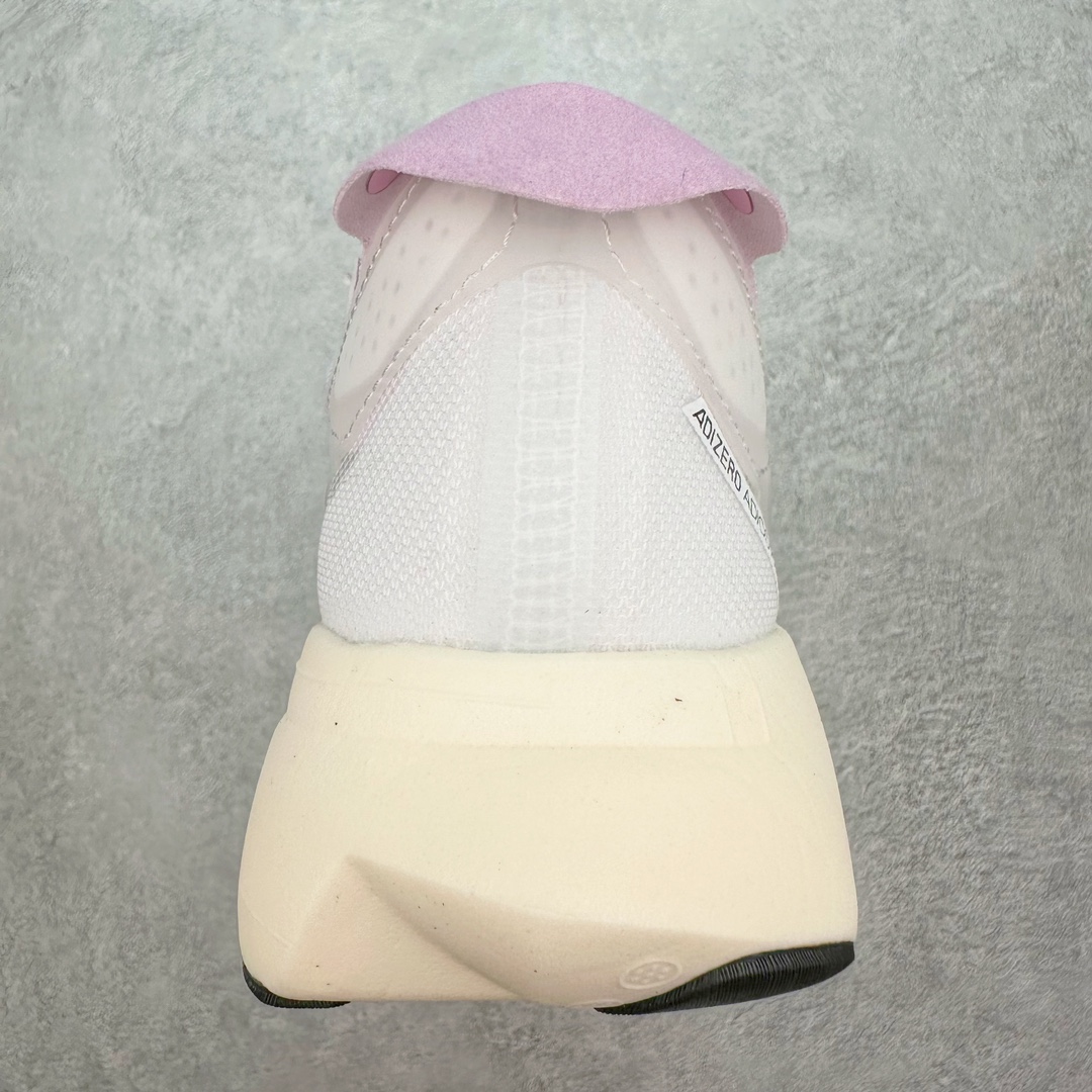 图片[8]-AD Adizero Boston 12 波士顿夏季透气网眼竞速跑鞋 延续爪型玻璃纤维推进系统 进化为全掌式的ENERGY RODS 2.0 从脚跟到脚趾的一体成形设计 强化整体推进力 提升速度表现 升级透气鞋面更具支撑性 利用ENGINEERED MESH技术进行不同密度织纹 强化支撑性 更使用50%以上的回收材料製成 减低塑料浪费 此外变薄的鞋舌为前掌提供更多空间 提供跑者更好的穿着感受 马牌轮胎大底耐磨性佳 大底全掌采用耐磨的Continental马牌轮胎大底 在各种环境下保有良好抓地力 货号：IG6444 尺码：36 36.5 37 38 38.5 39 40 40.5 41 42 42.5 43 44 44.5 45-选品中心