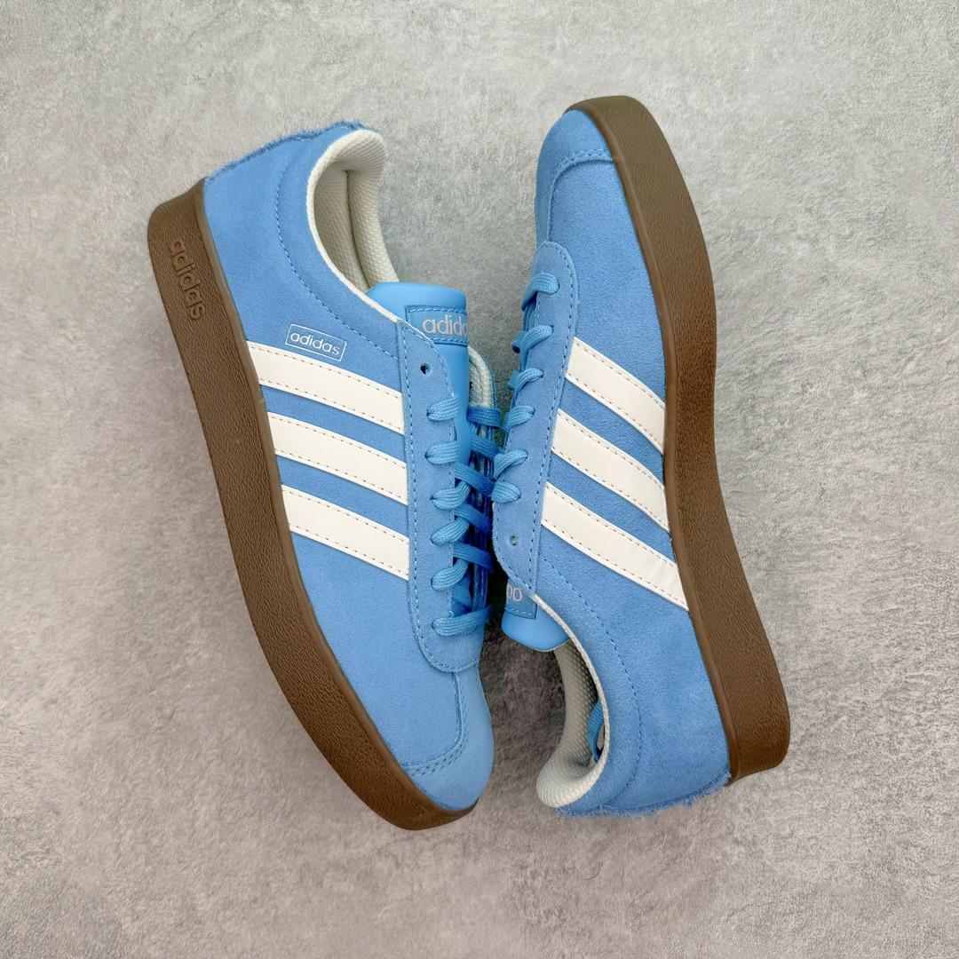 图片[3]-＃纯原 AD NEO VL Court Lifestyle 2.0 学院生活方式系列低德训风休闲运动板鞋 JI0496 NEO生活城市系列 #男女鞋半码制#采用环保纤维革组合翻毛皮鞋面材质#内嵌EVA透气吸汗鞋垫#缜密拉帮中底布#外置耐磨标准橡胶大底 尺码：36 36⅔ 37⅓ 38 38⅔ 39⅓ 40 40⅔ 41⅓ 42 42⅔ 43⅓ 44 44⅔ 45-选品中心