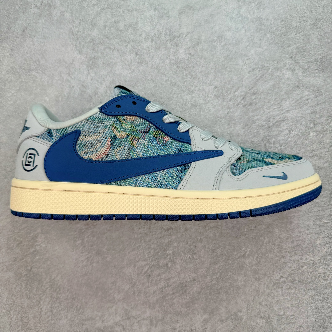 TS x Air Jordan AJ1 Low 倒钩低帮联名定制配色 JH6088-707 原厂内置气垫魔块 A模大底 头层小牛皮 鞋舌AJ原厂专用牛津布+AJ专用反口珍珠布+原厂无杂质高弹内里海棉+特殊封边弹力鞋带 尺码:36 36.5 37.5 38 38.5 39 40 40.5 41 42 42.5 43 44 44.5 45 46 47.5-选品中心