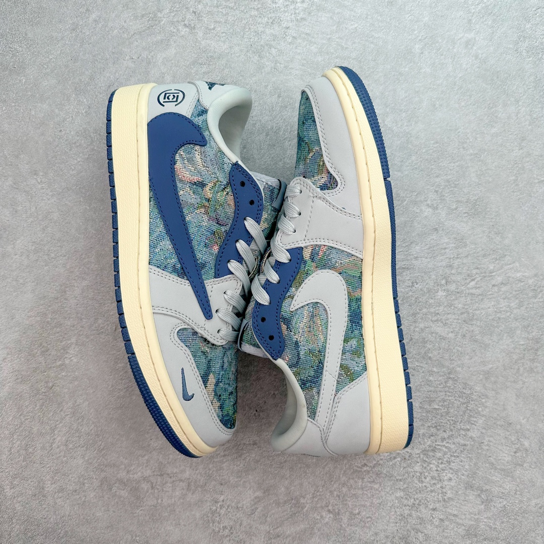 图片[3]-TS x Air Jordan AJ1 Low 倒钩低帮联名定制配色 JH6088-707 原厂内置气垫魔块 A模大底 头层小牛皮 鞋舌AJ原厂专用牛津布+AJ专用反口珍珠布+原厂无杂质高弹内里海棉+特殊封边弹力鞋带 尺码：36 36.5 37.5 38 38.5 39 40 40.5 41 42 42.5 43 44 44.5 45 46 47.5-选品中心