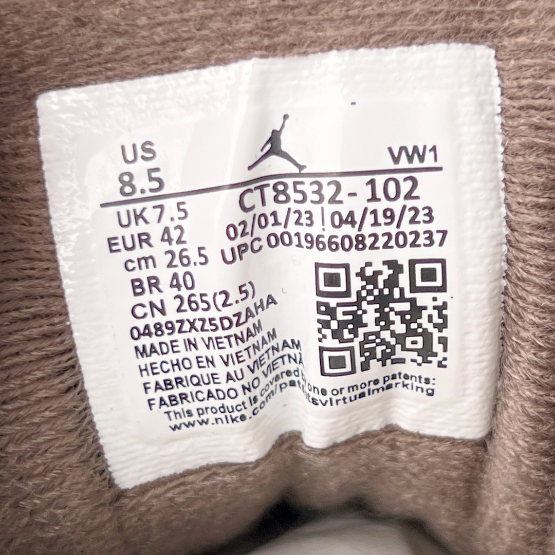 图片[11]-＃K版纯原 Air Jordan AJ3 Retro \\\”Palomino\\\” 摩卡白棕 CT8532-102 原楦原纸板开发 确保原汁原味 原厂皮料质感色泽绝无偏差 完美中底拉帮 原厂中底钢印 原档案大底 如假白送 大底纹路 气垫通透度PU的回弹性均百分百还原 原厂电绣鞋舌飞人刺绣针数立体讲究精细欢迎对比正品原鞋 尺码：40 40.5 41 42 42.5 43 44 44.5 45 46 47.5-选品中心