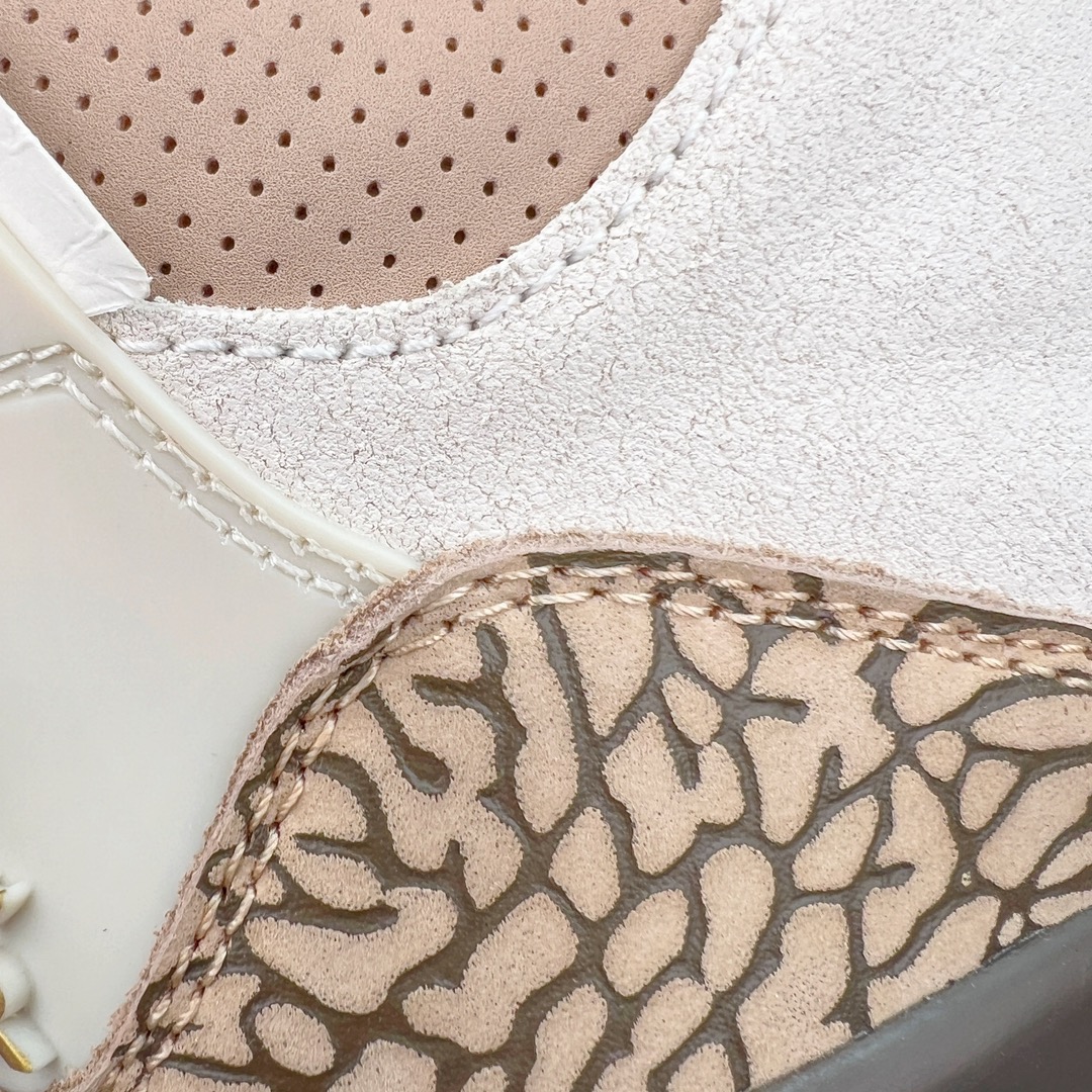 图片[14]-＃K版纯原 Air Jordan AJ3 Retro \\\”Palomino\\\” 摩卡白棕 CT8532-102 原楦原纸板开发 确保原汁原味 原厂皮料质感色泽绝无偏差 完美中底拉帮 原厂中底钢印 原档案大底 如假白送 大底纹路 气垫通透度PU的回弹性均百分百还原 原厂电绣鞋舌飞人刺绣针数立体讲究精细欢迎对比正品原鞋 尺码：40 40.5 41 42 42.5 43 44 44.5 45 46 47.5-选品中心