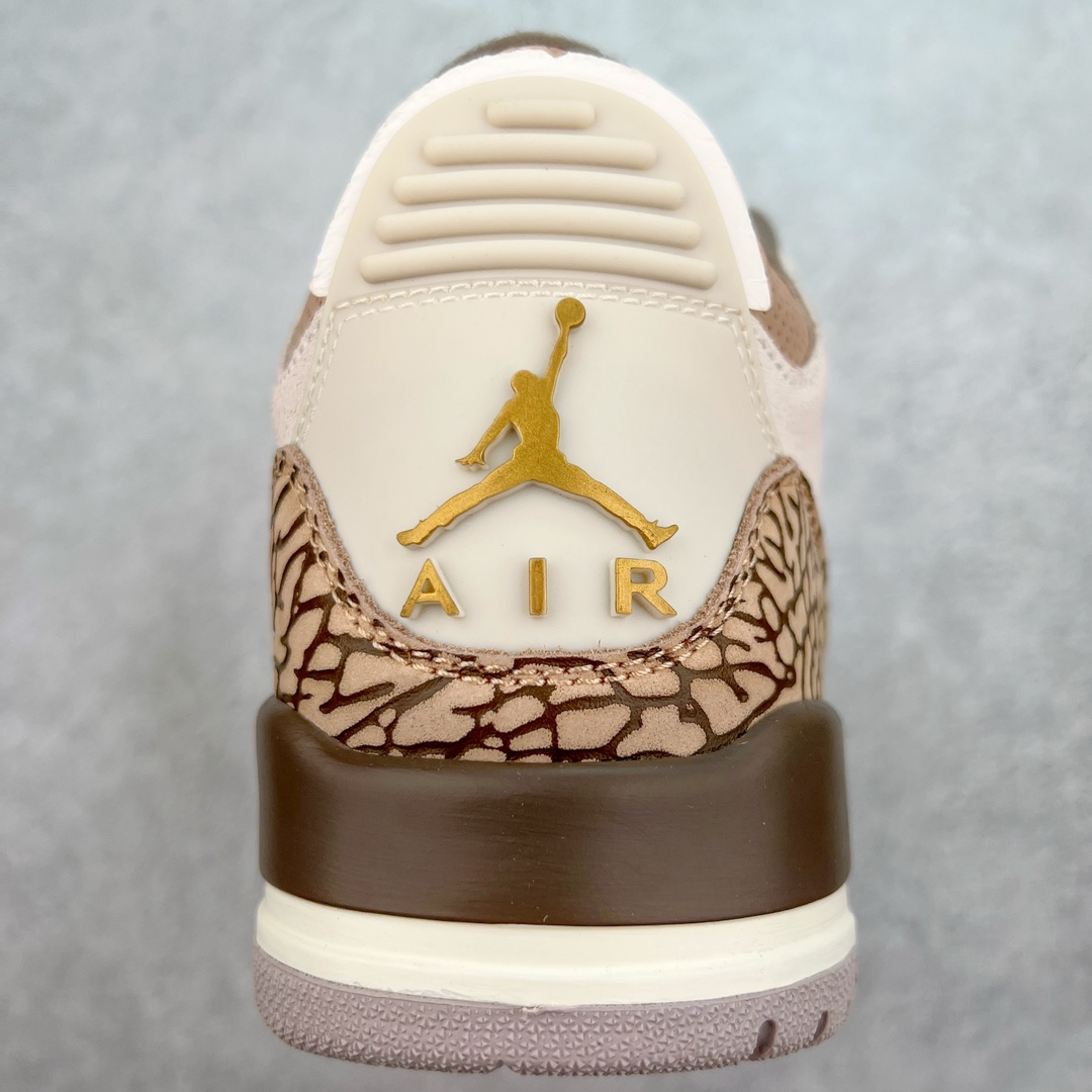 图片[8]-＃K版纯原 Air Jordan AJ3 Retro \\\”Palomino\\\” 摩卡白棕 CT8532-102 原楦原纸板开发 确保原汁原味 原厂皮料质感色泽绝无偏差 完美中底拉帮 原厂中底钢印 原档案大底 如假白送 大底纹路 气垫通透度PU的回弹性均百分百还原 原厂电绣鞋舌飞人刺绣针数立体讲究精细欢迎对比正品原鞋 尺码：40 40.5 41 42 42.5 43 44 44.5 45 46 47.5-选品中心