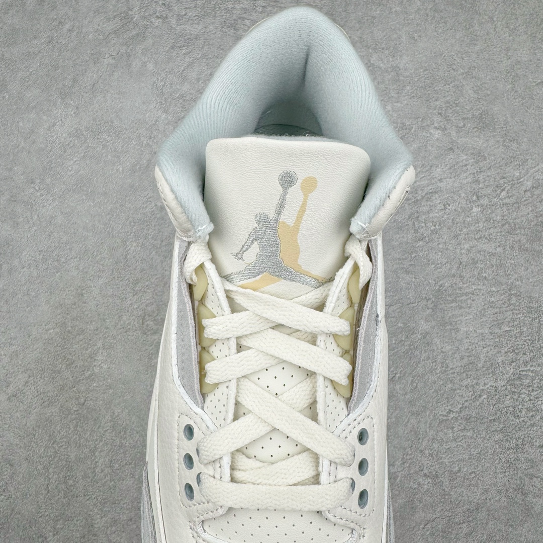 图片[5]-💰320 ＃K版纯原 Air Jordan AJ3 Craft \”Ivory\” 象牙白 货号：FJ9479-100 原楦原纸板开发 确保原汁原味 原厂皮料质感色泽绝无偏差 完美中底拉帮 原厂中底钢印  原档案大底 如假白送 大底纹路 气垫通透度PU的回弹性均百分百还原 原厂电绣鞋舌飞人刺绣针数立体讲究精细欢迎对比正品原鞋 SIZE：40 40.5 41 42 42.5 43 44 44.5 45 46 47.5 编码：by3936090-运动鞋