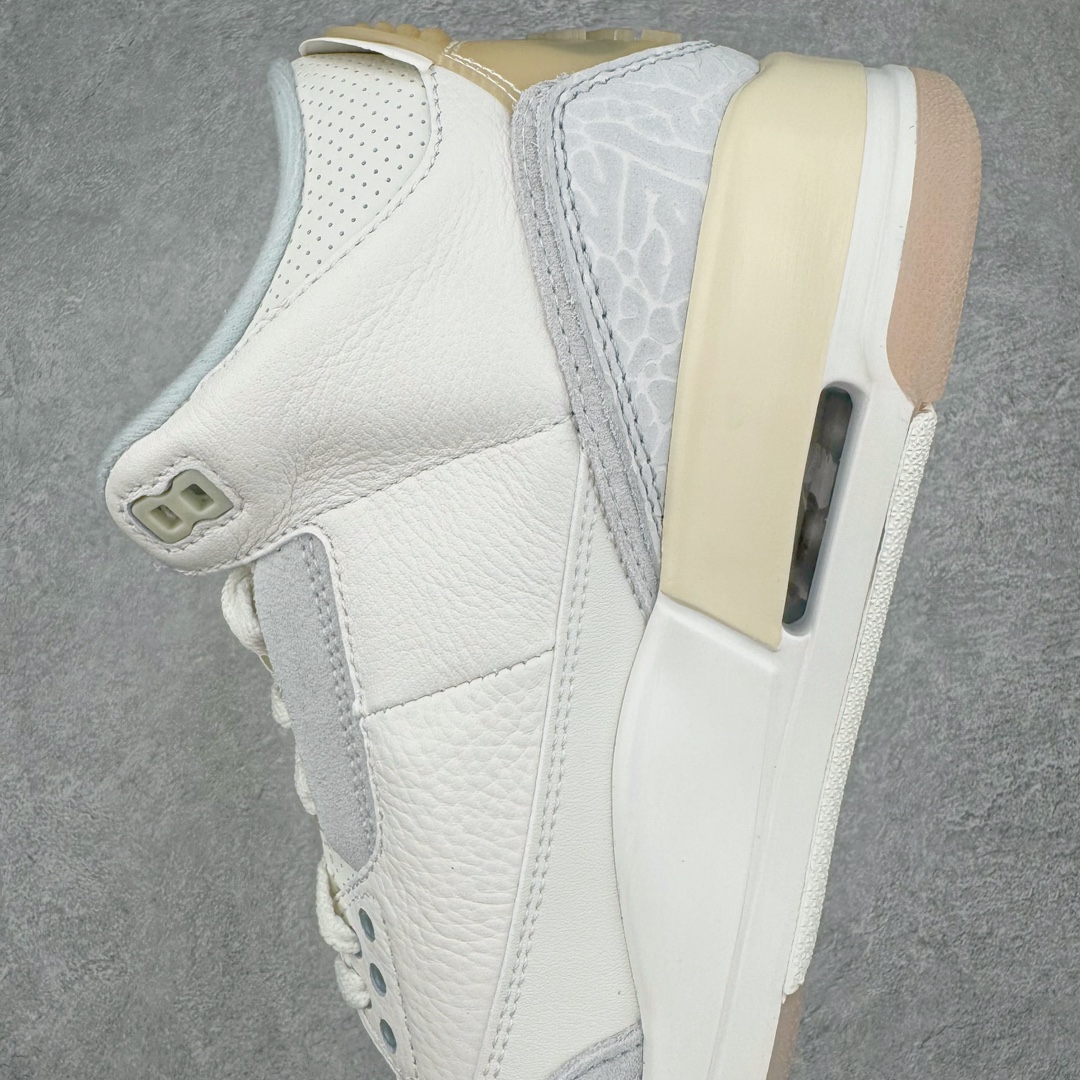 图片[7]-💰320 ＃K版纯原 Air Jordan AJ3 Craft \”Ivory\” 象牙白 货号：FJ9479-100 原楦原纸板开发 确保原汁原味 原厂皮料质感色泽绝无偏差 完美中底拉帮 原厂中底钢印  原档案大底 如假白送 大底纹路 气垫通透度PU的回弹性均百分百还原 原厂电绣鞋舌飞人刺绣针数立体讲究精细欢迎对比正品原鞋 SIZE：40 40.5 41 42 42.5 43 44 44.5 45 46 47.5 编码：by3936090-运动鞋