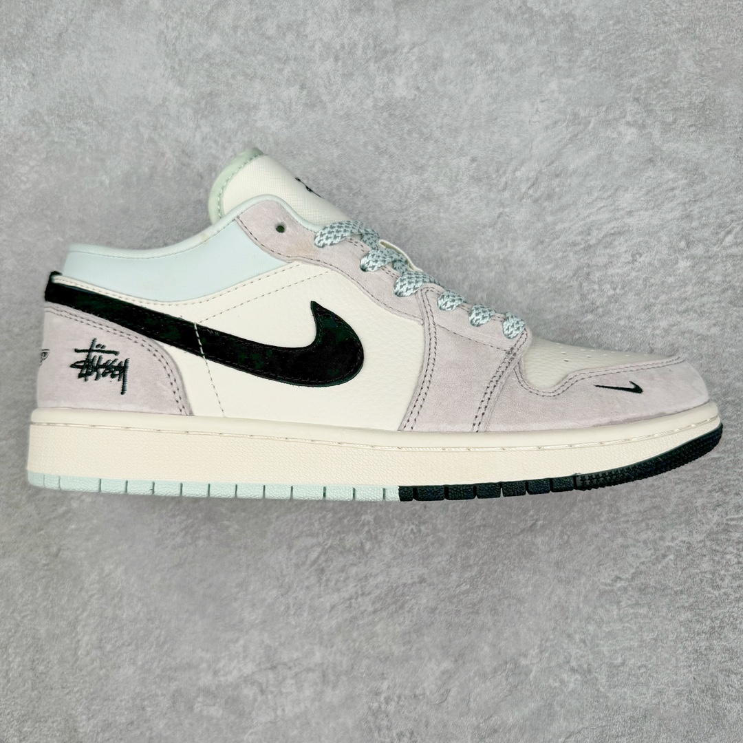 💰250 Air Jordan AJ1 Low 低帮系列定制配色 LJ6688-008 原厂内置气垫魔块 A模大底 头层小牛皮 鞋舌AJ原厂专用牛津布+AJ专用反口珍珠布+原厂无杂质高弹内里海棉+特殊封边弹力鞋带 SIZE：36 36.5 37.5 38 38.5 39 40 40.5 41 42 42.5 43 44 44.5 45 46 编码：Dby3936020-运动鞋