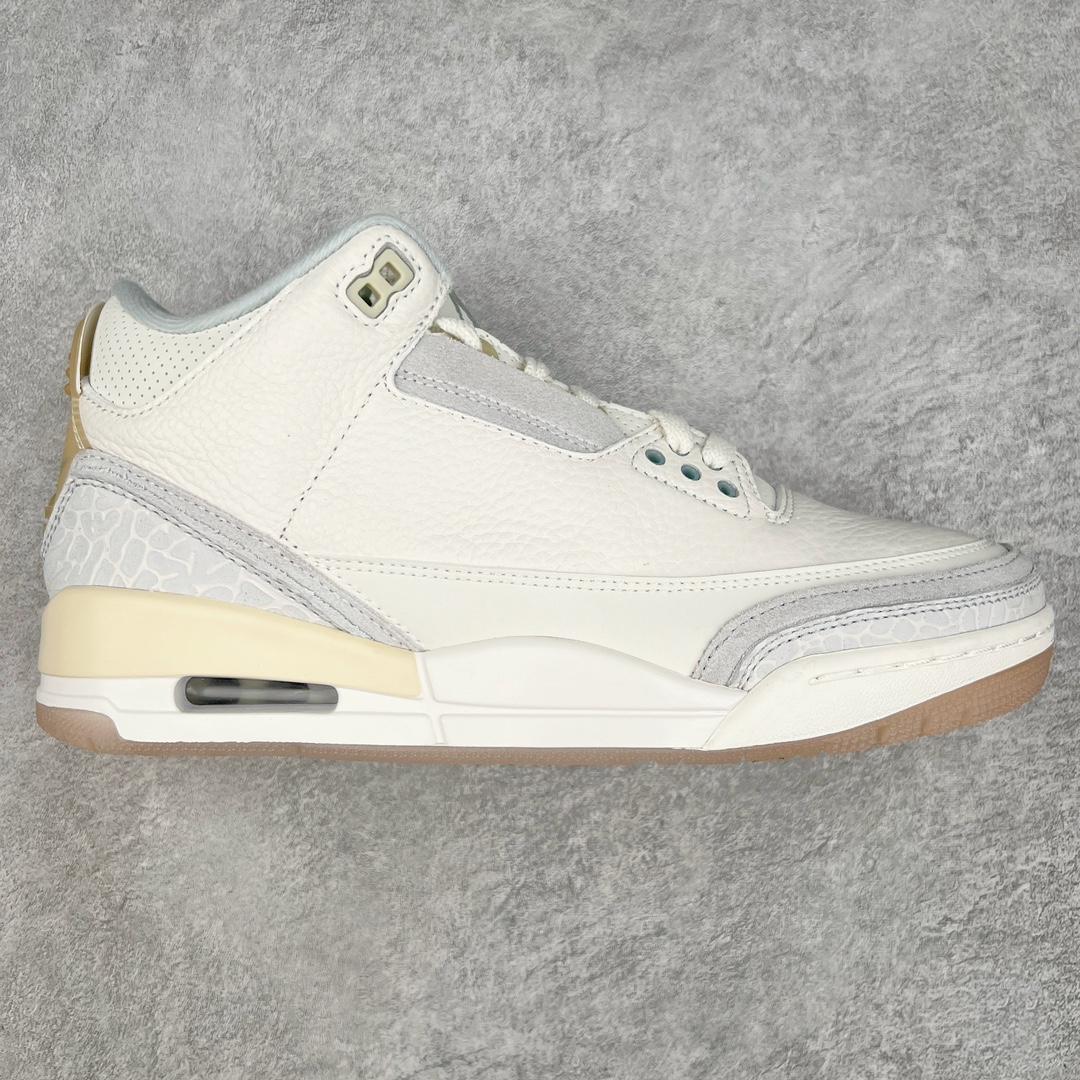 💰320 ＃K版纯原 Air Jordan AJ3 Craft \”Ivory\” 象牙白 货号：FJ9479-100 原楦原纸板开发 确保原汁原味 原厂皮料质感色泽绝无偏差 完美中底拉帮 原厂中底钢印  原档案大底 如假白送 大底纹路 气垫通透度PU的回弹性均百分百还原 原厂电绣鞋舌飞人刺绣针数立体讲究精细欢迎对比正品原鞋 SIZE：40 40.5 41 42 42.5 43 44 44.5 45 46 47.5 编码：by3936090-运动鞋