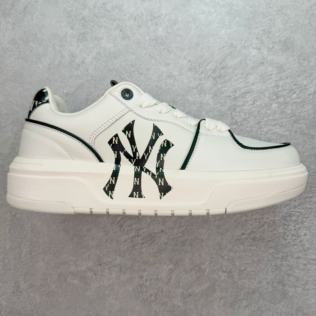 图片[2]-＃DT纯原 MLB Chunky Liner Basic 复古印花学长鞋系列低帮轻量增高厚底百搭休闲运动慢跑鞋板鞋 Korea韩国联名NY美国榄球纽约洋基队限定 目前可过轻松秒过各类鉴定 能操作的私聊 韩国代购专供 左脚内置NFC感应 区别市面贴纸假芯片 MLB专用菱形双针中底布 重点细节中底布带注胶孔 原厂NFC感应吊牌 支持鉴定 一个两位数 原盒原标 全套原楦原纸板原厂数据开发 中韩文保养标贴 绿色防霉片 平台代购专供 独家一比一RB+MD组合大底 高频后跟小人Logo精准对位立体饱满 正确网布加超迁鞋面 转印中底走线紧密 转印Logo工艺表层防刮不掉色 尺码：35 36 36.5 37.5 38 38.5 39 40 40.5 41 42 42.5 43 44 44.5 45-选品中心