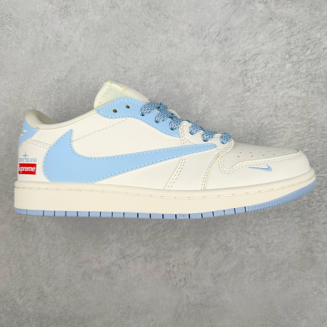 TS x Air Jordan AJ1 Low 倒钩低帮联名定制配色 BB6588-105 原厂内置气垫魔块 A模大底 头层小牛皮 鞋舌AJ原厂专用牛津布+AJ专用反口珍珠布+原厂无杂质高弹内里海棉+特殊封边弹力鞋带 尺码:36 36.5 37.5 38 38.5 39 40 40.5 41 42 42.5 43 44 44.5 45 46 47.5-选品中心