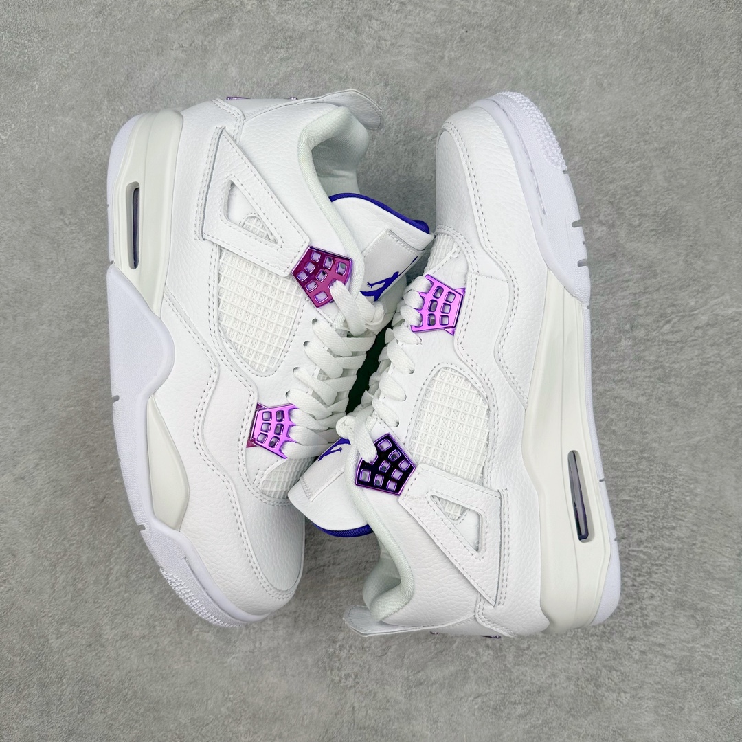 图片[3]-💰130 ＃CK福利特价‼Air Jordan AJ4 Retro 大厂出品 原纸板楦头开发 定制优质皮料 完美鞋型匹配公司货 正确TPU鞋舌锁扣 最新原厂底模 大底卡色咬花完美 鞋柜必备鞋款 终端现货供应 尺码：36 36.5 37.5 38 38.5 39 40 40.5 41 42 42.5 43 44 44.5 45 46 47.5 编码：by2936000-运动鞋