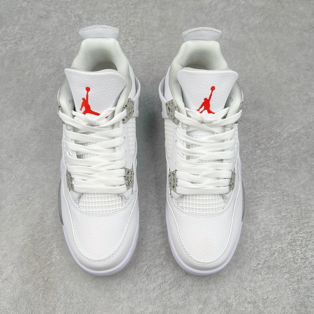 图片[2]-💰130 ＃CK福利特价‼Air Jordan AJ4 Retro 大厂出品 原纸板楦头开发 定制优质皮料 完美鞋型匹配公司货 正确TPU鞋舌锁扣 最新原厂底模 大底卡色咬花完美 鞋柜必备鞋款 终端现货供应 尺码：36 36.5 37.5 38 38.5 39 40 40.5 41 42 42.5 43 44 44.5 45 46 47.5 编码：by2936000-运动鞋