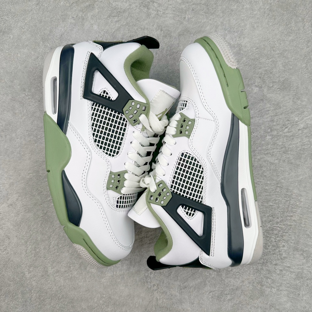 图片[3]-💰130 ＃CK福利特价‼Air Jordan AJ4 Retro 大厂出品 原纸板楦头开发 定制优质皮料 完美鞋型匹配公司货 正确TPU鞋舌锁扣 最新原厂底模 大底卡色咬花完美 鞋柜必备鞋款 终端现货供应 尺码：36 36.5 37.5 38 38.5 39 40 40.5 41 42 42.5 43 44 44.5 45 46 47.5 编码：by2936000-运动鞋