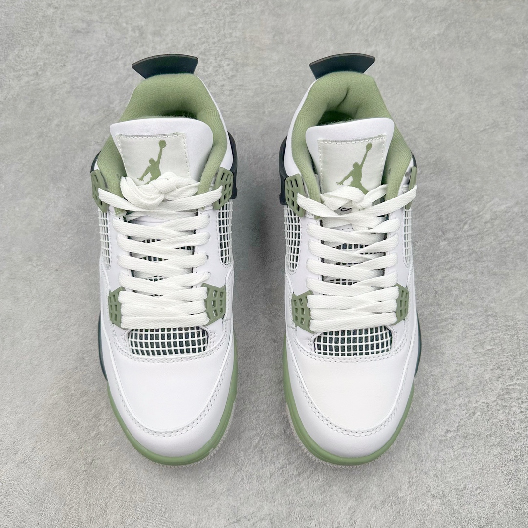 图片[2]-💰130 ＃CK福利特价‼Air Jordan AJ4 Retro 大厂出品 原纸板楦头开发 定制优质皮料 完美鞋型匹配公司货 正确TPU鞋舌锁扣 最新原厂底模 大底卡色咬花完美 鞋柜必备鞋款 终端现货供应 尺码：36 36.5 37.5 38 38.5 39 40 40.5 41 42 42.5 43 44 44.5 45 46 47.5 编码：by2936000-运动鞋