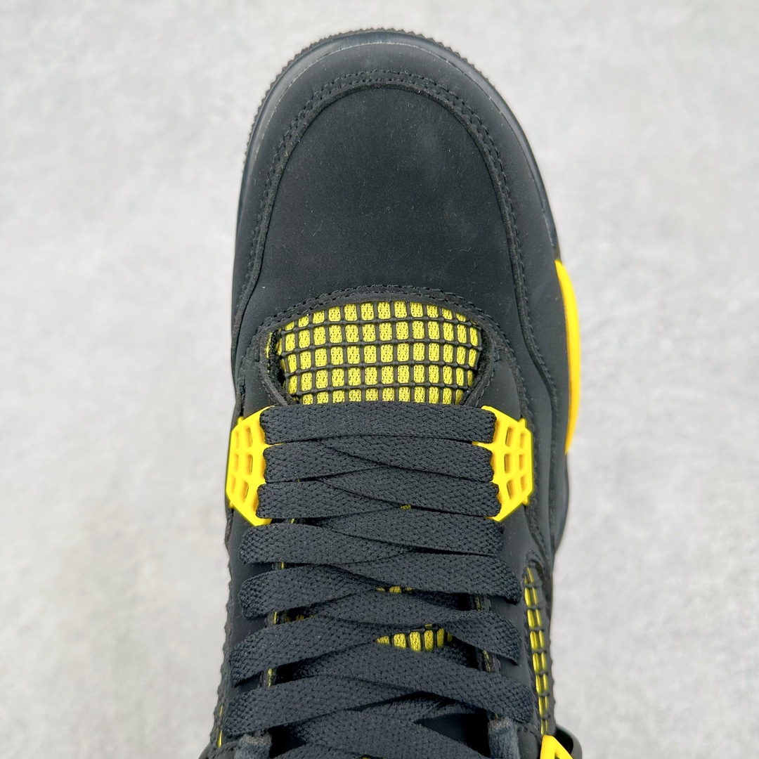 图片[4]-💰130 ＃CK福利特价‼Air Jordan AJ4 Retro 大厂出品 原纸板楦头开发 定制优质皮料 完美鞋型匹配公司货 正确TPU鞋舌锁扣 最新原厂底模 大底卡色咬花完美 鞋柜必备鞋款 终端现货供应 尺码：36 36.5 37.5 38 38.5 39 40 40.5 41 42 42.5 43 44 44.5 45 46 47.5 编码：by2936000-运动鞋