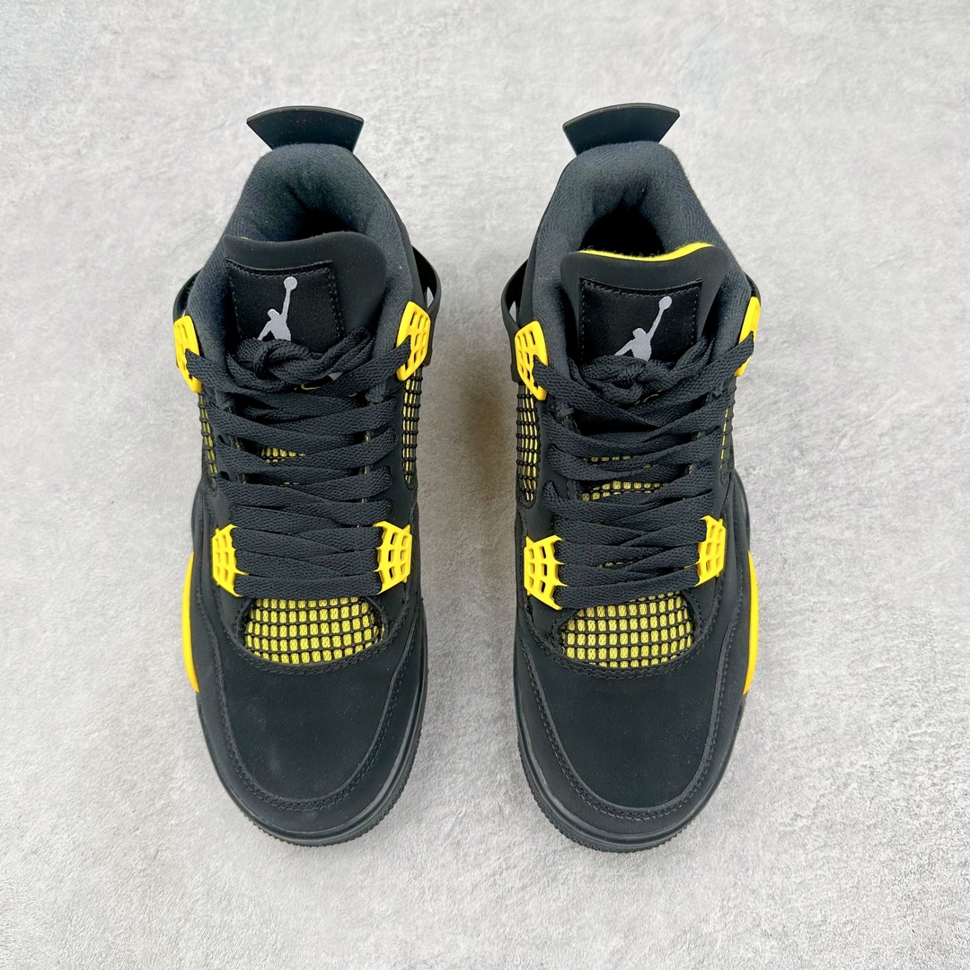 图片[2]-💰130 ＃CK福利特价‼Air Jordan AJ4 Retro 大厂出品 原纸板楦头开发 定制优质皮料 完美鞋型匹配公司货 正确TPU鞋舌锁扣 最新原厂底模 大底卡色咬花完美 鞋柜必备鞋款 终端现货供应 尺码：36 36.5 37.5 38 38.5 39 40 40.5 41 42 42.5 43 44 44.5 45 46 47.5 编码：by2936000-运动鞋