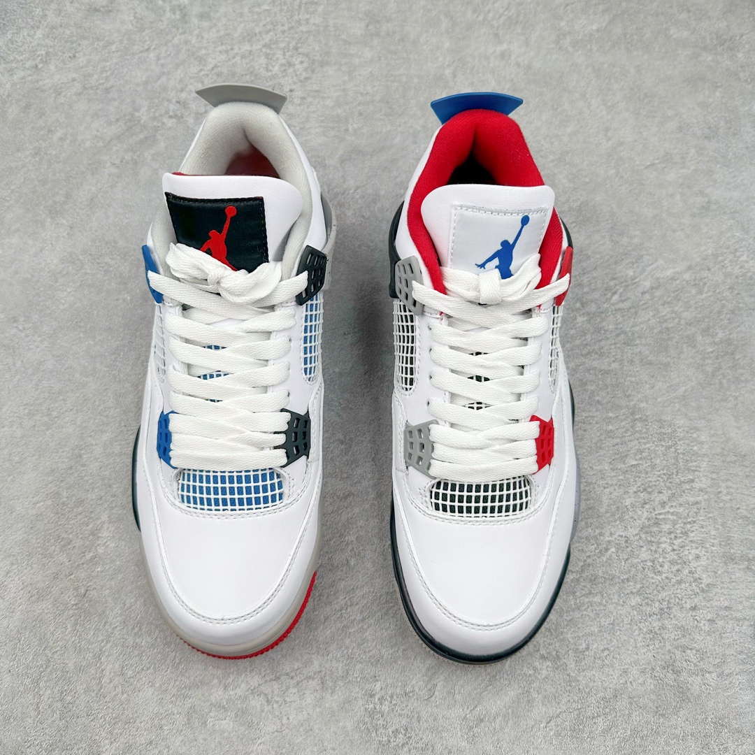 图片[2]-💰130 ＃CK福利特价‼Air Jordan AJ4 Retro 大厂出品 原纸板楦头开发 定制优质皮料 完美鞋型匹配公司货 正确TPU鞋舌锁扣 最新原厂底模 大底卡色咬花完美 鞋柜必备鞋款 终端现货供应 尺码：36 36.5 37.5 38 38.5 39 40 40.5 41 42 42.5 43 44 44.5 45 46 47.5 编码：by2936000-运动鞋