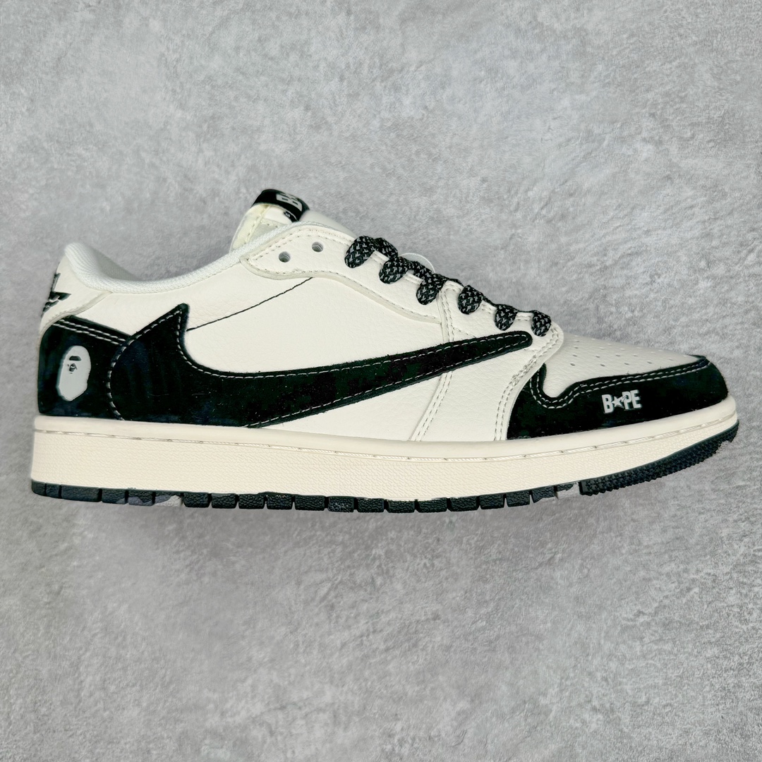 TS x Air Jordan AJ1 Low 倒钩低帮联名定制配色 JJ5288-011 原厂内置气垫魔块 A模大底 头层小牛皮 鞋舌AJ原厂专用牛津布+AJ专用反口珍珠布+原厂无杂质高弹内里海棉+特殊封边弹力鞋带 尺码:36 36.5 37.5 38 38.5 39 40 40.5 41 42 42.5 43 44 44.5 45 46 47.5-选品中心
