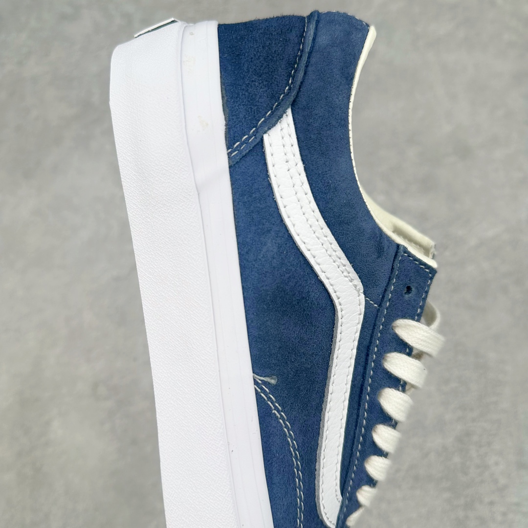 图片[6]-💰150 Vans Old Skool 麂皮蓝色n范斯官方 全新VPS高阶支线 n继承了VANS VAULT OG以及 VANS 安纳海姆的复古属性 完善鞋身结构并提升脚感 从鞋型和贴合度方面重塑鞋款 可抽取活动鞋垫使脚感更舒适 货号：VN000CNGCIE 尺码：35 36 36.5 37 38 38.5 39 40 40.5 41 42 42.5 43 44 编码：by2936020-运动鞋