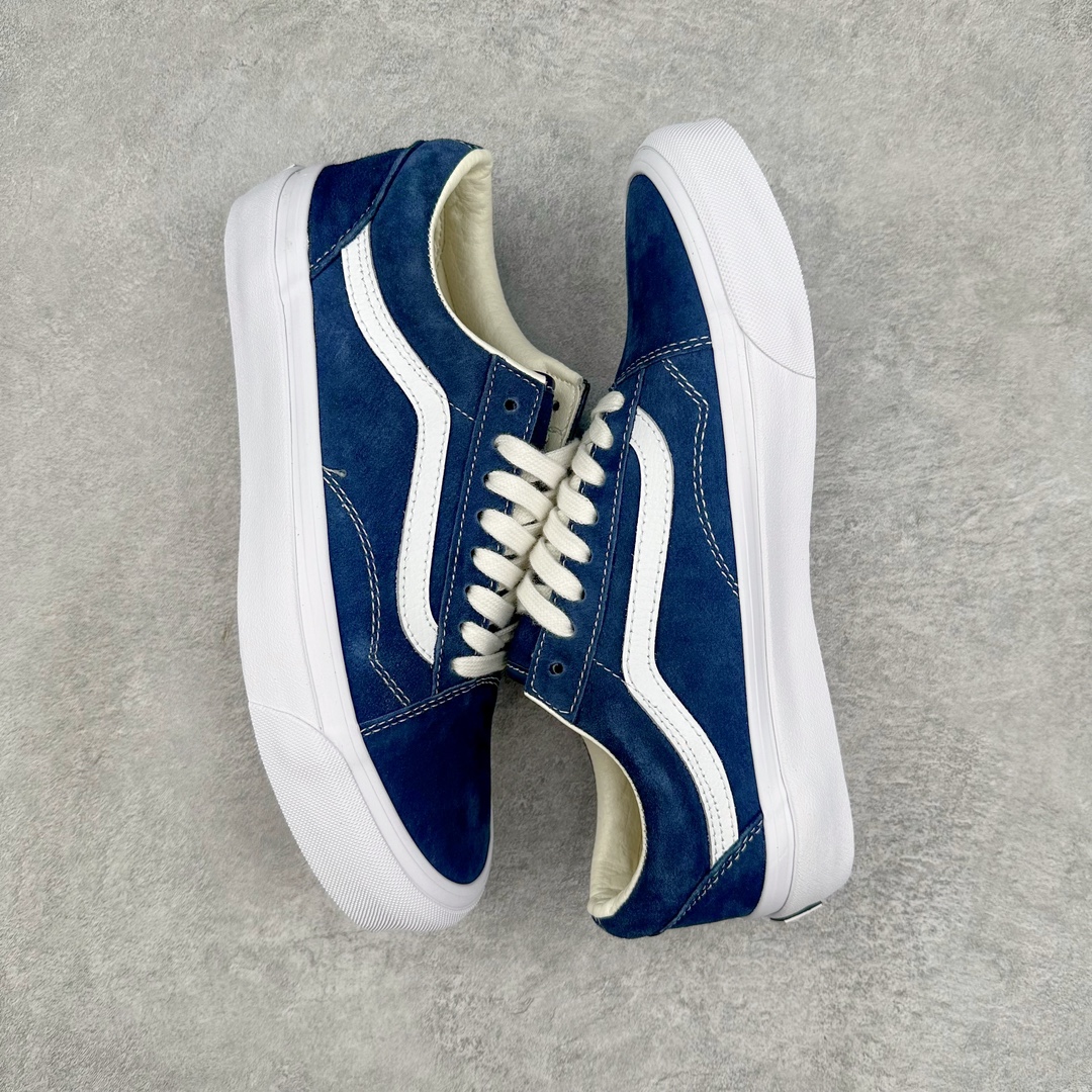 图片[3]-💰150 Vans Old Skool 麂皮蓝色n范斯官方 全新VPS高阶支线 n继承了VANS VAULT OG以及 VANS 安纳海姆的复古属性 完善鞋身结构并提升脚感 从鞋型和贴合度方面重塑鞋款 可抽取活动鞋垫使脚感更舒适 货号：VN000CNGCIE 尺码：35 36 36.5 37 38 38.5 39 40 40.5 41 42 42.5 43 44 编码：by2936020-运动鞋