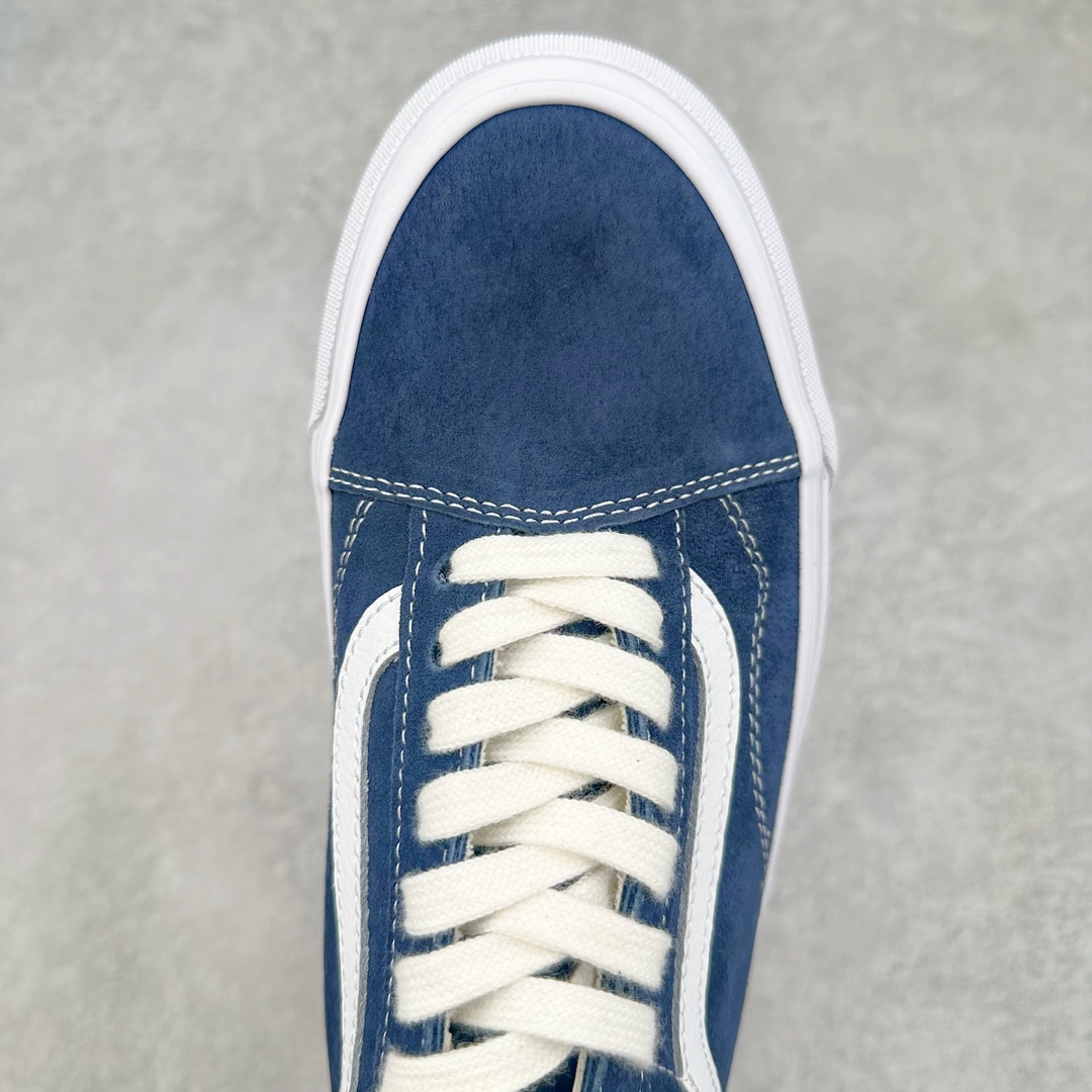 图片[4]-💰150 Vans Old Skool 麂皮蓝色n范斯官方 全新VPS高阶支线 n继承了VANS VAULT OG以及 VANS 安纳海姆的复古属性 完善鞋身结构并提升脚感 从鞋型和贴合度方面重塑鞋款 可抽取活动鞋垫使脚感更舒适 货号：VN000CNGCIE 尺码：35 36 36.5 37 38 38.5 39 40 40.5 41 42 42.5 43 44 编码：by2936020-运动鞋