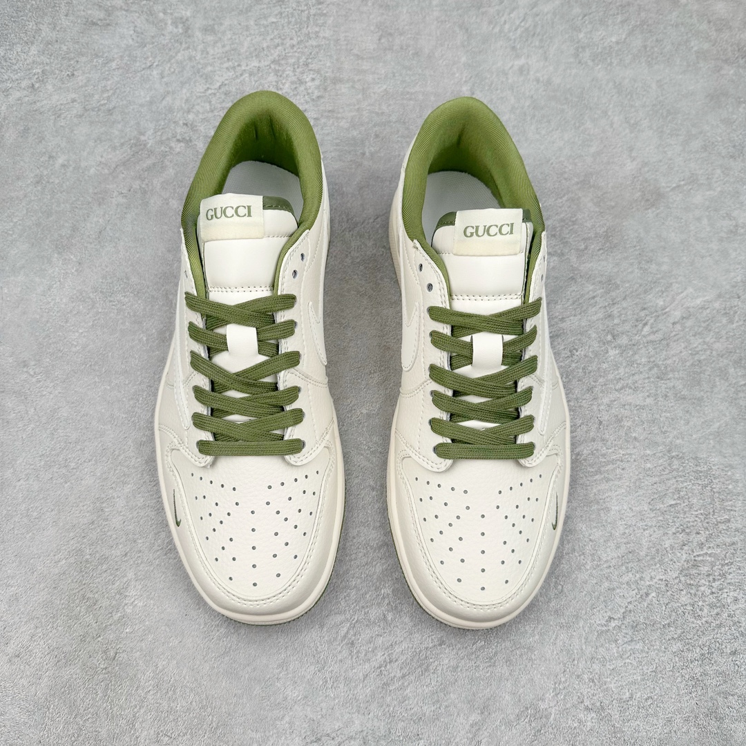 图片[2]-TS x Air Jordan AJ1 Low 倒钩低帮联名定制配色 DM6688-606 原厂内置气垫魔块 A模大底 头层小牛皮 鞋舌AJ原厂专用牛津布+AJ专用反口珍珠布+原厂无杂质高弹内里海棉+特殊封边弹力鞋带 尺码：36 36.5 37.5 38 38.5 39 40 40.5 41 42 42.5 43 44 44.5 45 46 47.5-选品中心