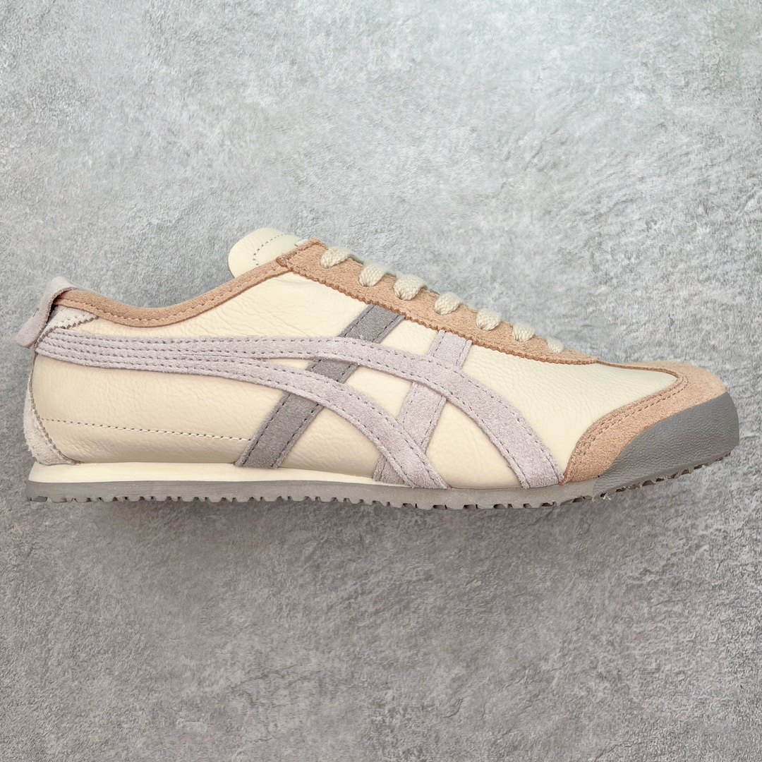 💰160 ＃HK纯原 Asics Onitsuka Tiger MEXICO 66 亚瑟士鬼冢虎复古经典板鞋 市场最强版本 头层小羊皮加持 海外订单工厂出品 超成熟稳定的做工品控 原装全套纸板楦头开发 原汁原味 完美呈现版型 私模正确鞋底咬花纹路 一比一鞋头弧度高度鞋身弧度 绝不口嗨 细节品控鞋型随意秒杀市面 原档咬花纹路私模大底 一个单元有六个三角形 总体形拼接呈现花瓣状 官方四联吊牌 原装Ortholite轻量化鞋垫 原盒原配 质保卡 说明书 钢印防尘纸  纸板中底带钢印 乳胶组合鞋垫 支持全方位的对比专柜 产品从款式颜色造型上体现出追求舒适和细节的完美 鞋类更是推崇手工制作的严谨与完美 融舒适性与可穿性的设计风格 注重细节的完美和别致魅力 既保持稳重 又不失轻松的时尚感 尺码：36 37 37.5 38 39 39.5 40 40.5 41.5 42 42.5 43.5 44 45 46 编码：by2936030-运动鞋