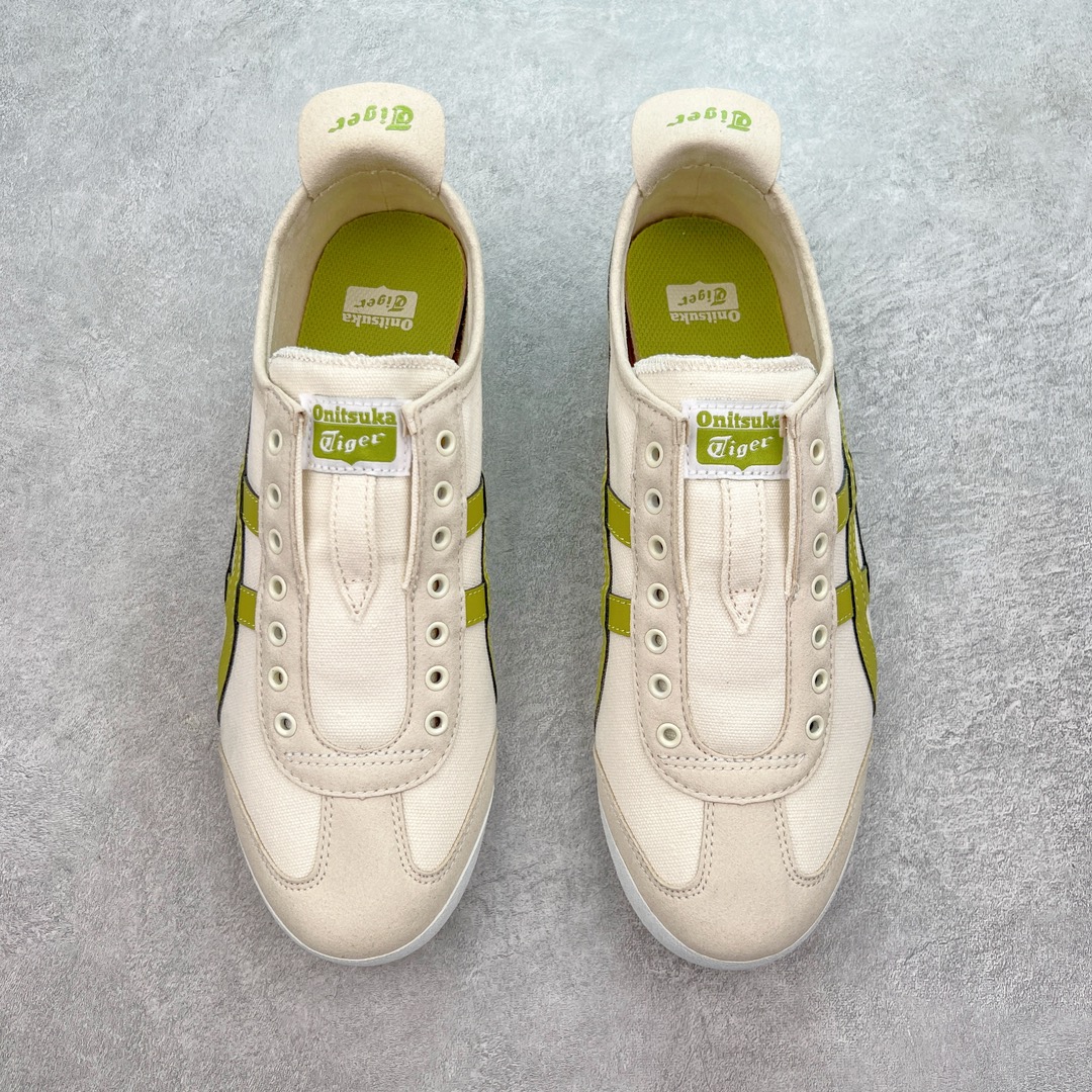 图片[2]-💰120 ＃HK纯原 Asics Onitsuka Tiger MEXICO 66 亚瑟士鬼冢虎复古经典板鞋 市场最强版本 原厂牛津布加持 海外订单工厂出品 超成熟稳定的做工品控 原装全套纸板楦头开发 原汁原味 完美呈现版型 私模正确鞋底咬花纹路 一比一鞋头弧度高度鞋身弧度 绝不口嗨 细节品控鞋型随意秒杀市面 原档咬花纹路私模大底 一个单元有六个三角形 总体形拼接呈现花瓣状 官方四联吊牌 原装Ortholite轻量化鞋垫 原盒原配 质保卡 说明书 钢印防尘纸  纸板中底带钢印 乳胶组合鞋垫 支持全方位的对比专柜 产品从款式颜色造型上体现出追求舒适和细节的完美 鞋类更是推崇手工制作的严谨与完美 融舒适性与可穿性的设计风格 注重细节的完美和别致魅力 既保持稳重 又不失轻松的时尚感 尺码：36 37 37.5 38 39 39.5 40 40.5 41.5 42 42.5 43.5 44 45 46 编码：by1936090-运动鞋