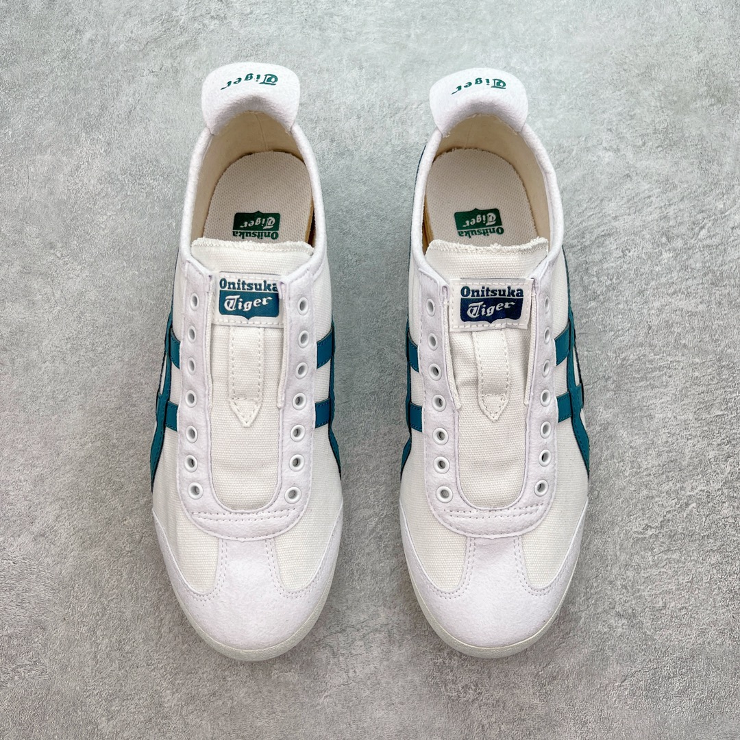 图片[2]-💰120 ＃HK纯原 Asics Onitsuka Tiger MEXICO 66 亚瑟士鬼冢虎复古经典板鞋 市场最强版本 原厂牛津布加持 海外订单工厂出品 超成熟稳定的做工品控 原装全套纸板楦头开发 原汁原味 完美呈现版型 私模正确鞋底咬花纹路 一比一鞋头弧度高度鞋身弧度 绝不口嗨 细节品控鞋型随意秒杀市面 原档咬花纹路私模大底 一个单元有六个三角形 总体形拼接呈现花瓣状 官方四联吊牌 原装Ortholite轻量化鞋垫 原盒原配 质保卡 说明书 钢印防尘纸  纸板中底带钢印 乳胶组合鞋垫 支持全方位的对比专柜 产品从款式颜色造型上体现出追求舒适和细节的完美 鞋类更是推崇手工制作的严谨与完美 融舒适性与可穿性的设计风格 注重细节的完美和别致魅力 既保持稳重 又不失轻松的时尚感 尺码：36 37 37.5 38 39 39.5 40 40.5 41.5 42 42.5 43.5 44 45 46 编码：by1936090-运动鞋