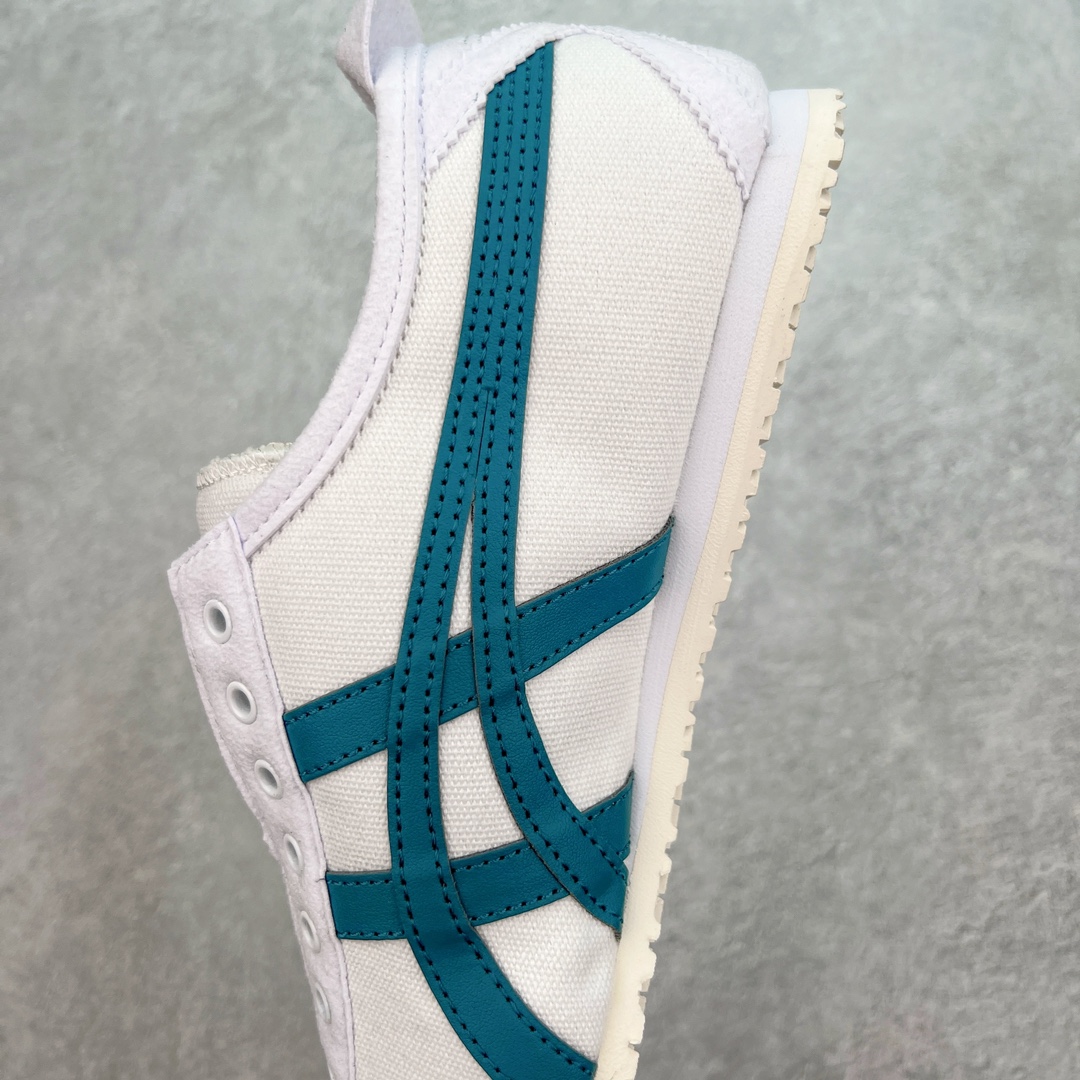 图片[7]-💰120 ＃HK纯原 Asics Onitsuka Tiger MEXICO 66 亚瑟士鬼冢虎复古经典板鞋 市场最强版本 原厂牛津布加持 海外订单工厂出品 超成熟稳定的做工品控 原装全套纸板楦头开发 原汁原味 完美呈现版型 私模正确鞋底咬花纹路 一比一鞋头弧度高度鞋身弧度 绝不口嗨 细节品控鞋型随意秒杀市面 原档咬花纹路私模大底 一个单元有六个三角形 总体形拼接呈现花瓣状 官方四联吊牌 原装Ortholite轻量化鞋垫 原盒原配 质保卡 说明书 钢印防尘纸  纸板中底带钢印 乳胶组合鞋垫 支持全方位的对比专柜 产品从款式颜色造型上体现出追求舒适和细节的完美 鞋类更是推崇手工制作的严谨与完美 融舒适性与可穿性的设计风格 注重细节的完美和别致魅力 既保持稳重 又不失轻松的时尚感 尺码：36 37 37.5 38 39 39.5 40 40.5 41.5 42 42.5 43.5 44 45 46 编码：by1936090-运动鞋