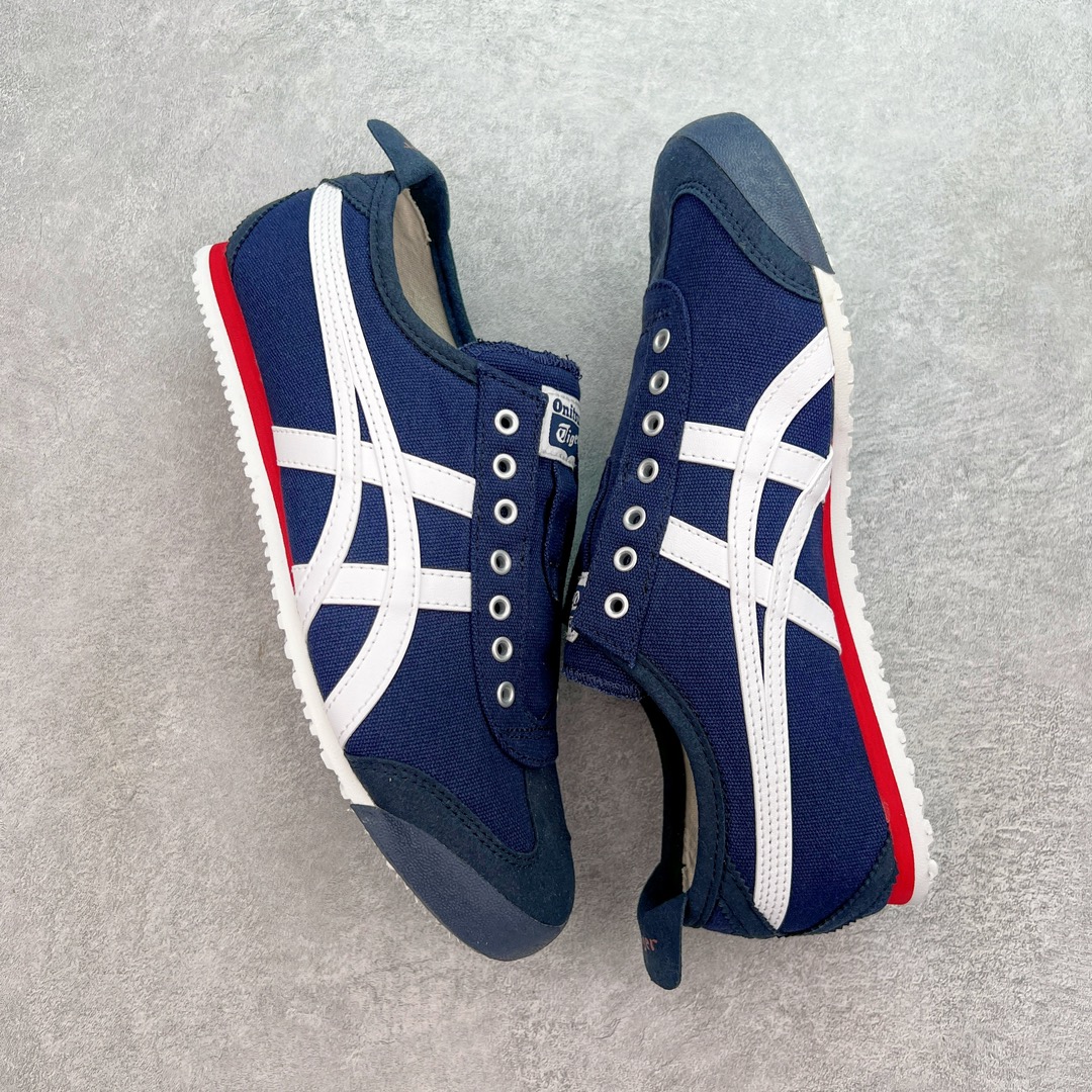 图片[3]-💰120 ＃HK纯原 Asics Onitsuka Tiger MEXICO 66 亚瑟士鬼冢虎复古经典板鞋 市场最强版本 原厂牛津布加持 海外订单工厂出品 超成熟稳定的做工品控 原装全套纸板楦头开发 原汁原味 完美呈现版型 私模正确鞋底咬花纹路 一比一鞋头弧度高度鞋身弧度 绝不口嗨 细节品控鞋型随意秒杀市面 原档咬花纹路私模大底 一个单元有六个三角形 总体形拼接呈现花瓣状 官方四联吊牌 原装Ortholite轻量化鞋垫 原盒原配 质保卡 说明书 钢印防尘纸  纸板中底带钢印 乳胶组合鞋垫 支持全方位的对比专柜 产品从款式颜色造型上体现出追求舒适和细节的完美 鞋类更是推崇手工制作的严谨与完美 融舒适性与可穿性的设计风格 注重细节的完美和别致魅力 既保持稳重 又不失轻松的时尚感 尺码：36 37 37.5 38 39 39.5 40 40.5 41.5 42 42.5 43.5 44 45 46 编码：by1936090-运动鞋