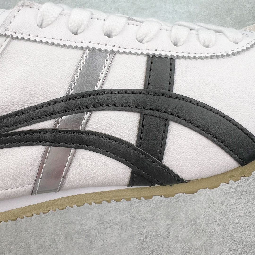 图片[17]-💰160 ＃HK纯原 Asics Onitsuka Tiger MEXICO 66 亚瑟士鬼冢虎复古经典板鞋 市场最强版本 头层小羊皮加持 海外订单工厂出品 超成熟稳定的做工品控 原装全套纸板楦头开发 原汁原味 完美呈现版型 私模正确鞋底咬花纹路 一比一鞋头弧度高度鞋身弧度 绝不口嗨 细节品控鞋型随意秒杀市面 原档咬花纹路私模大底 一个单元有六个三角形 总体形拼接呈现花瓣状 官方四联吊牌 原装Ortholite轻量化鞋垫 原盒原配 质保卡 说明书 钢印防尘纸  纸板中底带钢印 乳胶组合鞋垫 支持全方位的对比专柜 产品从款式颜色造型上体现出追求舒适和细节的完美 鞋类更是推崇手工制作的严谨与完美 融舒适性与可穿性的设计风格 注重细节的完美和别致魅力 既保持稳重 又不失轻松的时尚感 尺码：36 37 37.5 38 39 39.5 40 40.5 41.5 42 42.5 43.5 44 45 46 编码：by2936030-运动鞋