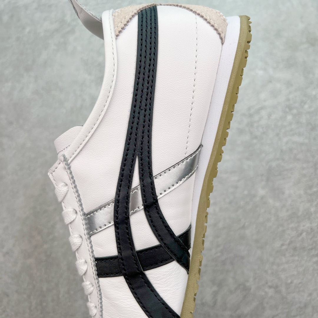 图片[7]-💰160 ＃HK纯原 Asics Onitsuka Tiger MEXICO 66 亚瑟士鬼冢虎复古经典板鞋 市场最强版本 头层小羊皮加持 海外订单工厂出品 超成熟稳定的做工品控 原装全套纸板楦头开发 原汁原味 完美呈现版型 私模正确鞋底咬花纹路 一比一鞋头弧度高度鞋身弧度 绝不口嗨 细节品控鞋型随意秒杀市面 原档咬花纹路私模大底 一个单元有六个三角形 总体形拼接呈现花瓣状 官方四联吊牌 原装Ortholite轻量化鞋垫 原盒原配 质保卡 说明书 钢印防尘纸  纸板中底带钢印 乳胶组合鞋垫 支持全方位的对比专柜 产品从款式颜色造型上体现出追求舒适和细节的完美 鞋类更是推崇手工制作的严谨与完美 融舒适性与可穿性的设计风格 注重细节的完美和别致魅力 既保持稳重 又不失轻松的时尚感 尺码：36 37 37.5 38 39 39.5 40 40.5 41.5 42 42.5 43.5 44 45 46 编码：by2936030-运动鞋